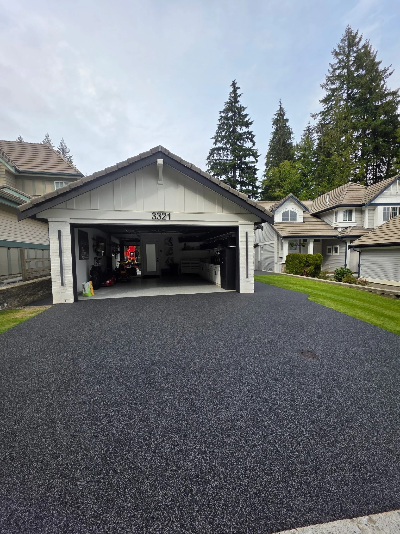 Driveway after resurfacing — Project 03