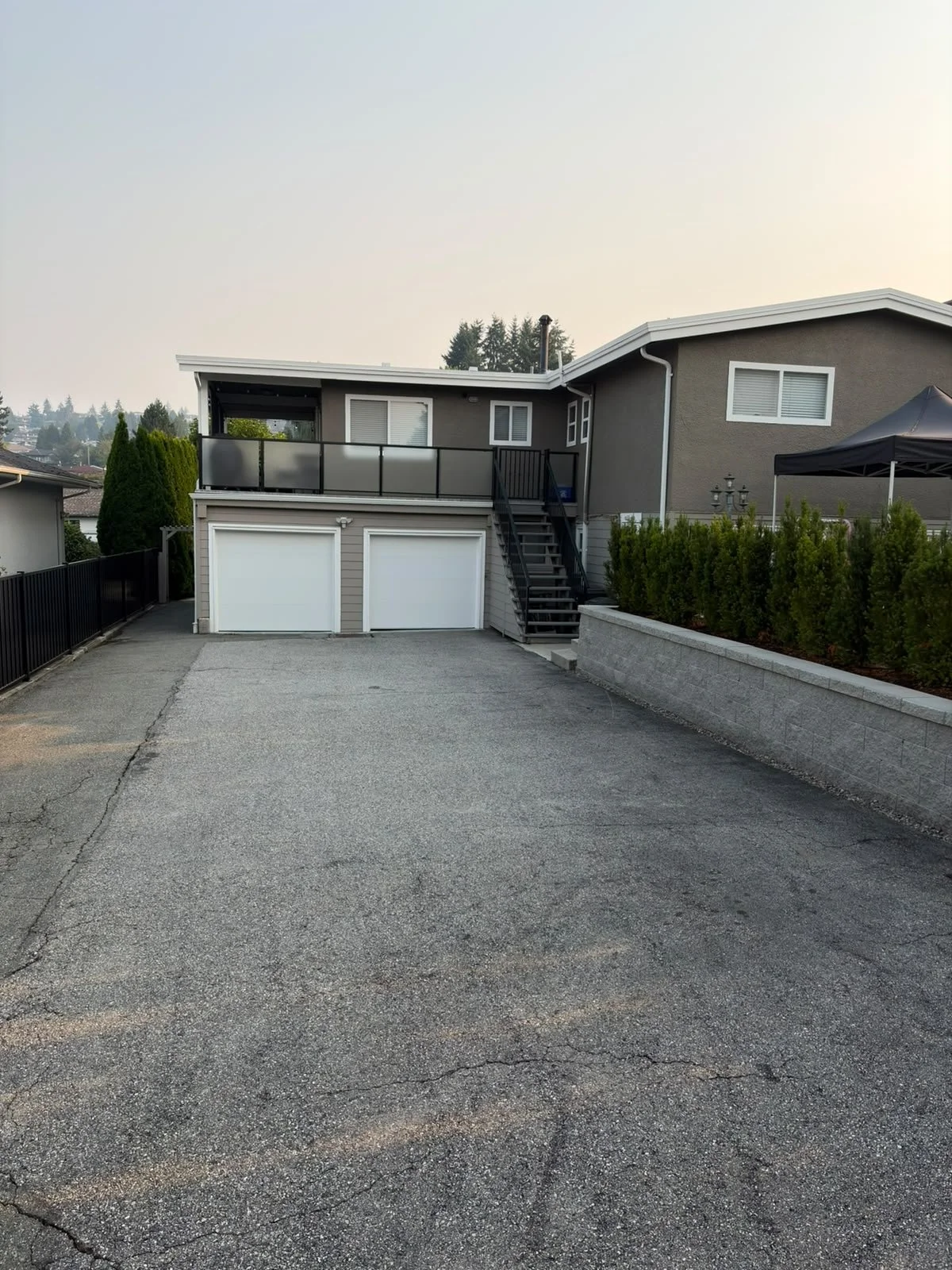 Driveway before resurfacing — Project 02