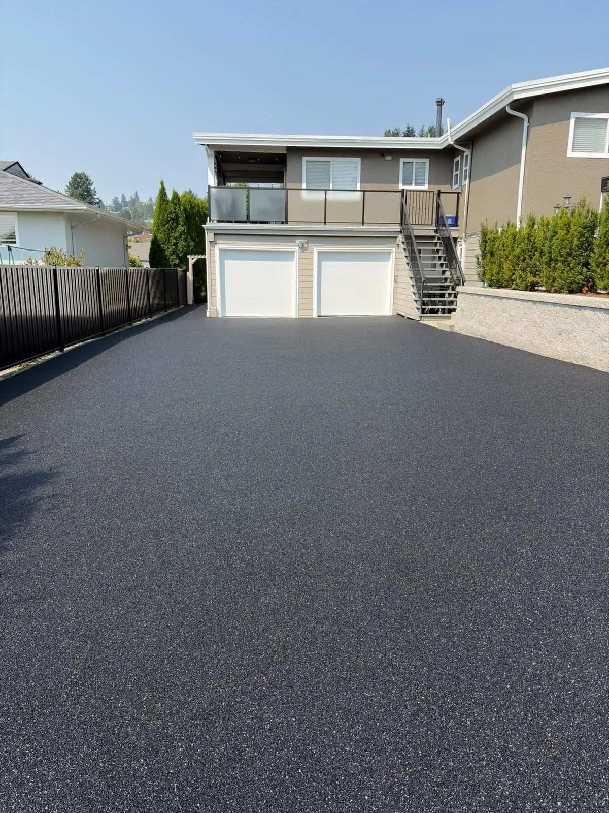 Driveway after resurfacing — Project 02