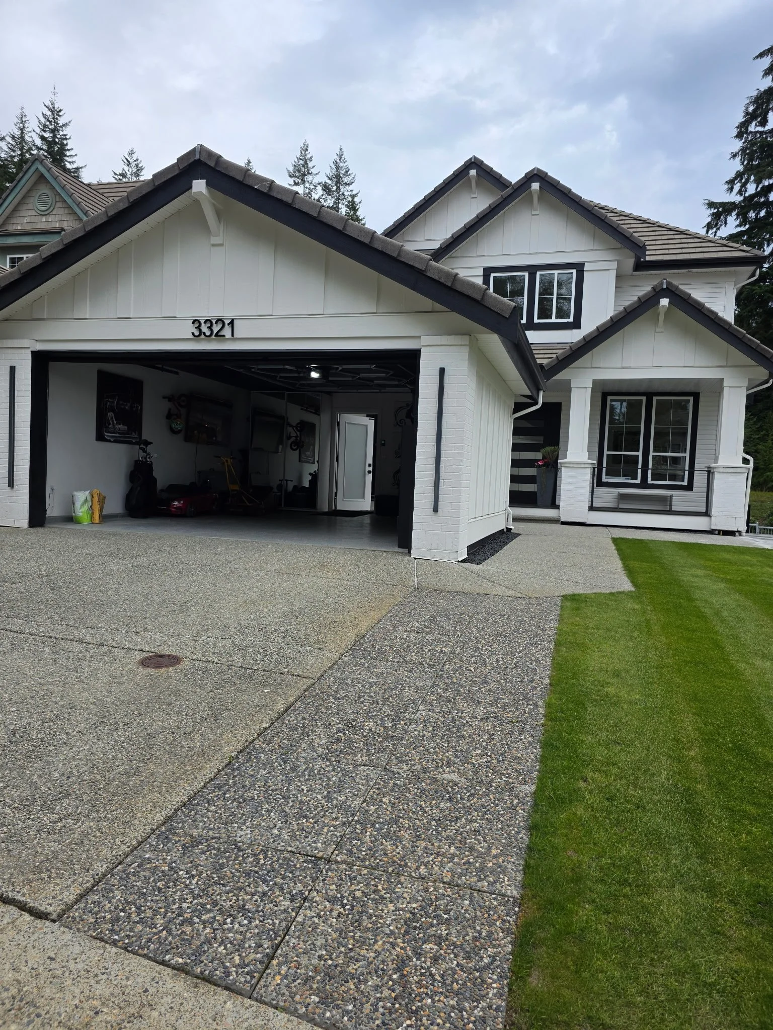Driveway before resurfacing — Project 03