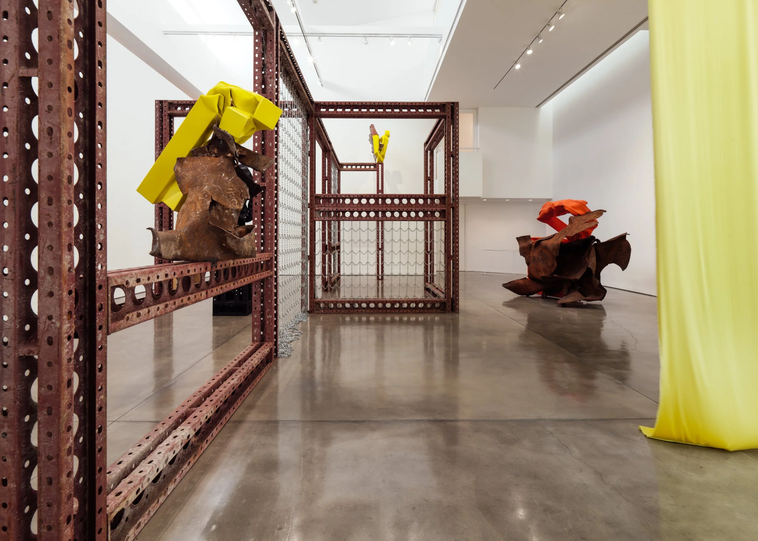 Carol Bove Nights of Cabiria, 2025, installation view © Carol Bove Studio LLC Photo_ Maris Hutchinson Courtesy Gagosian