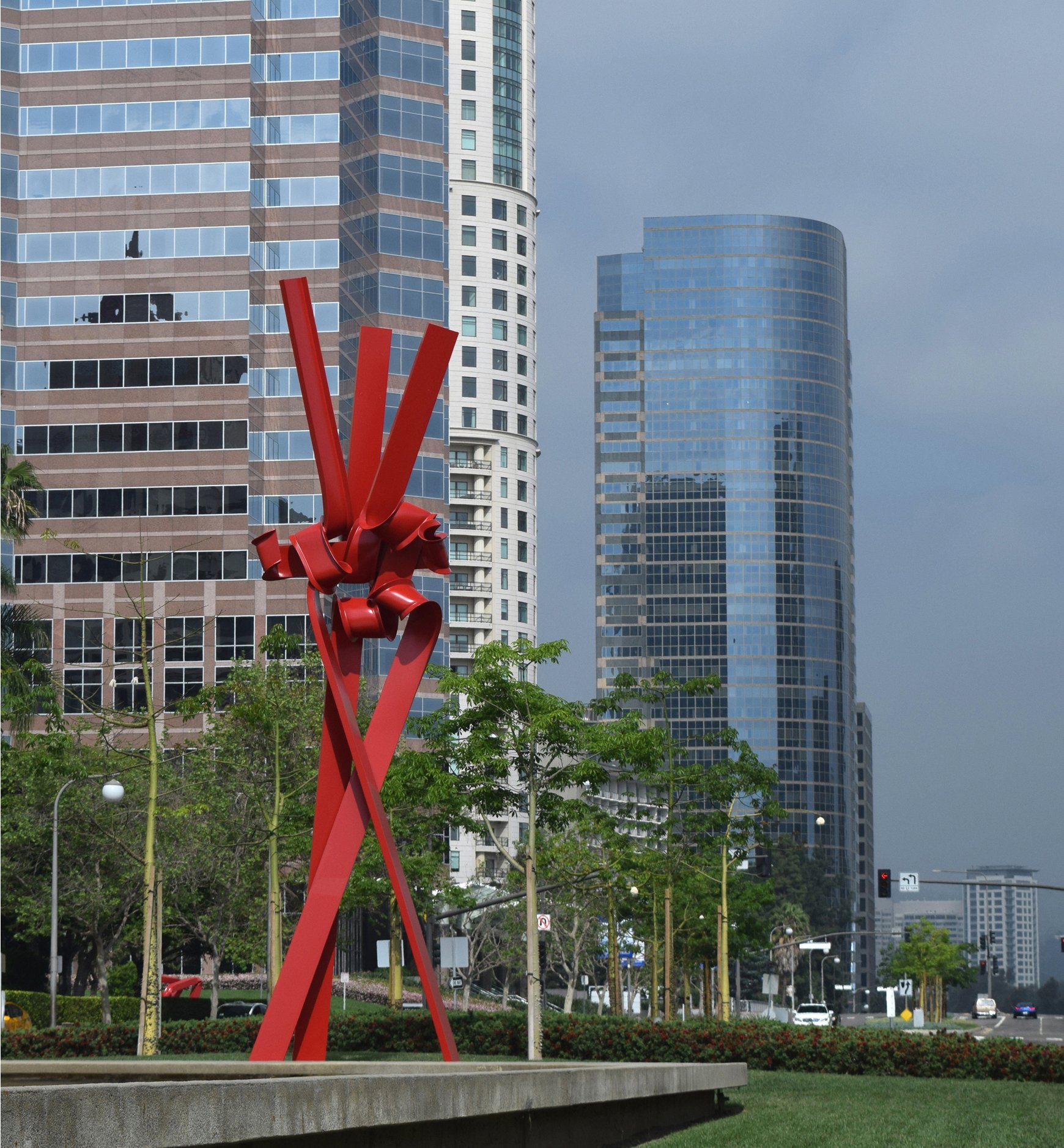 Brett Price, High Hopes, 2002, installation in Century city made possible by the Arts Council (2015-2016).