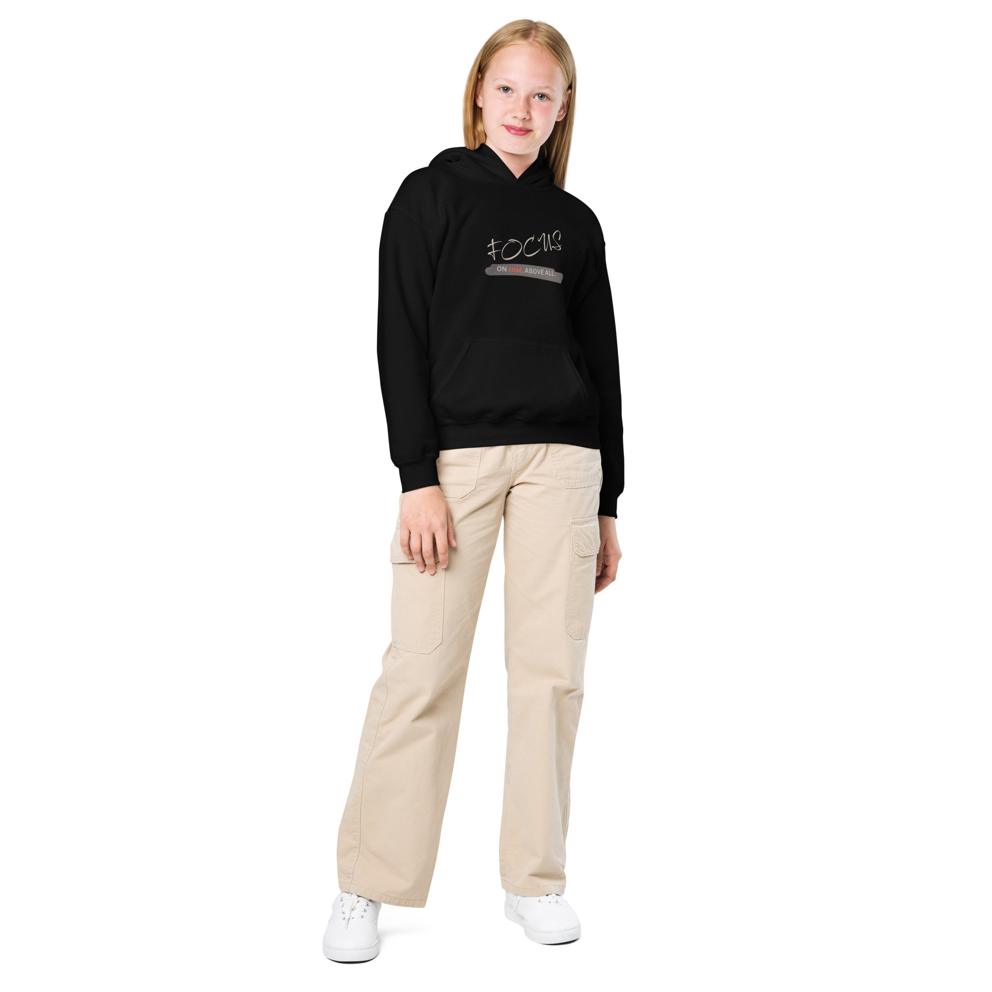 Focus (Limited Edition) - Youth heavy blend hoodie