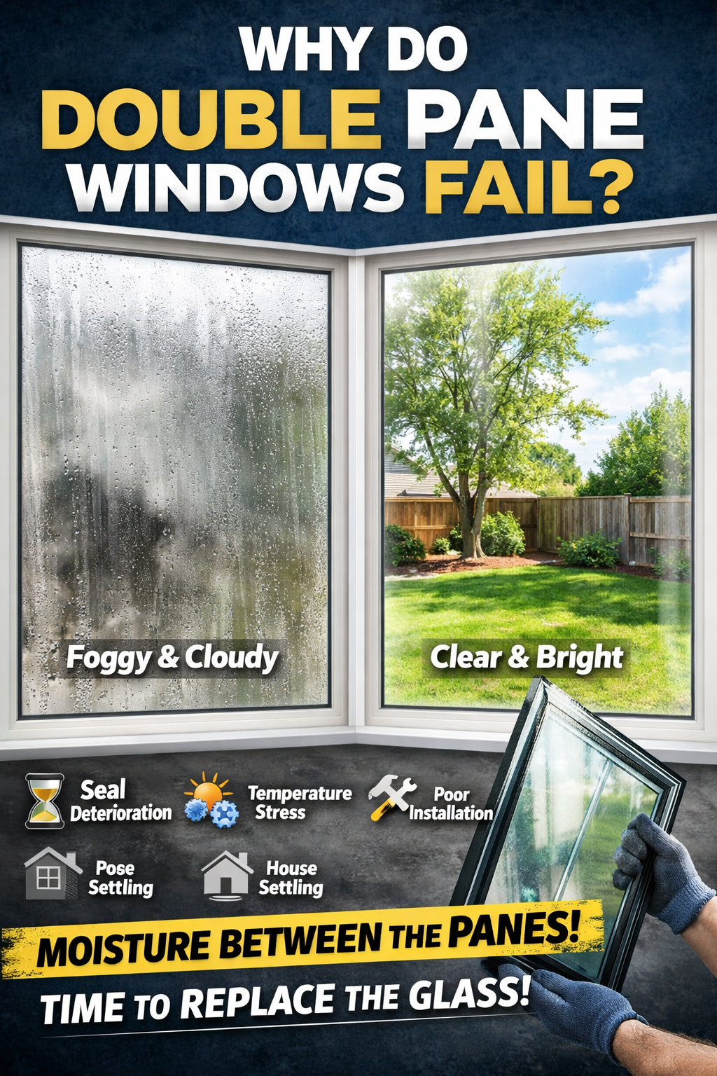 What Causes Double Pane Windows to Fail?