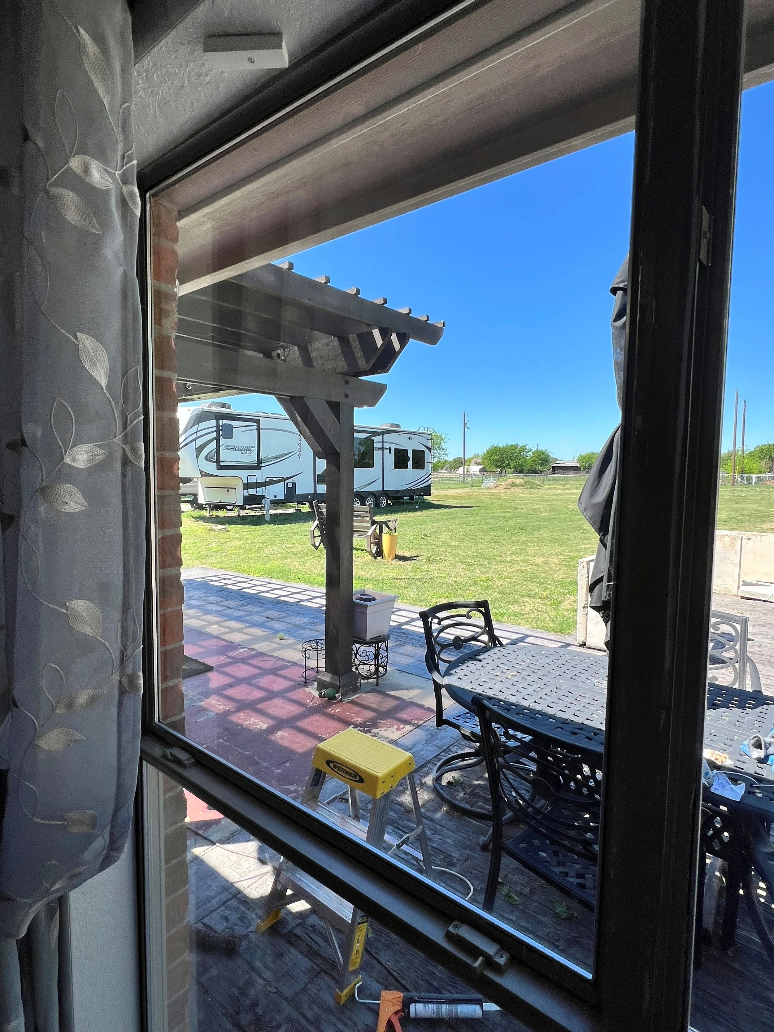 Repaired Foggy Window Glass in Denton