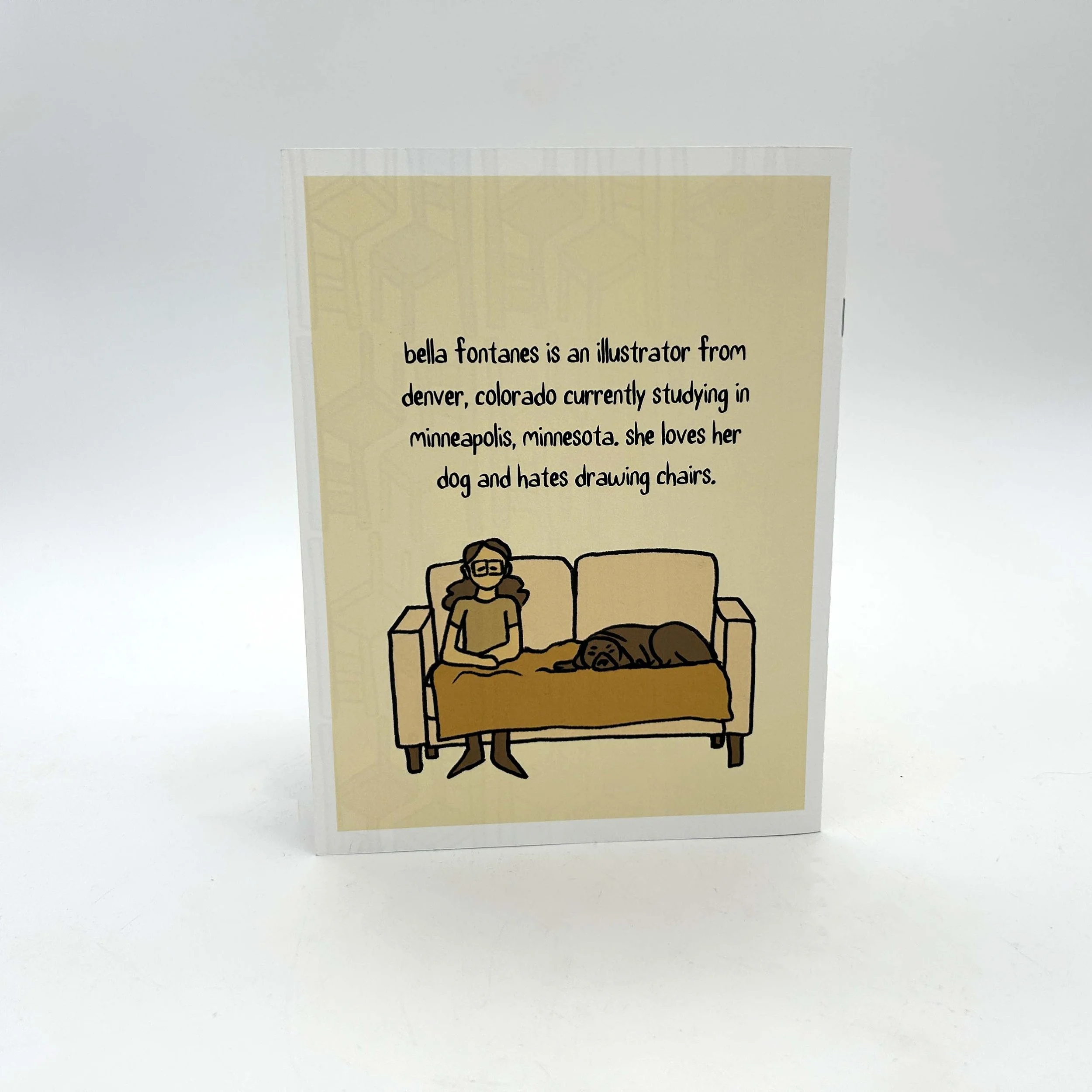 Chairs Back Cover. Bella Fontanes. 2024.