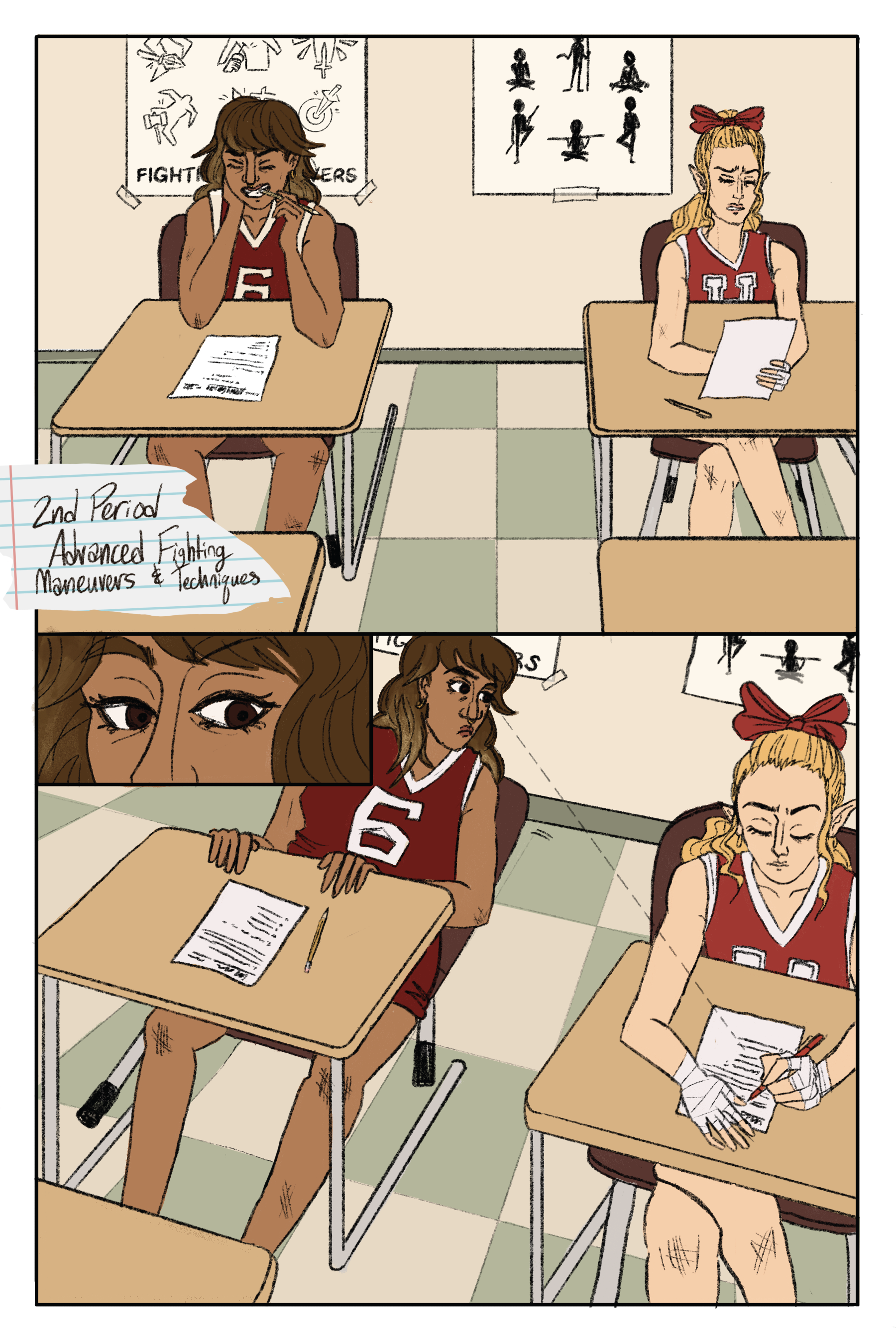 Hypatia School Page 2. Bella Fontanes. 2025.