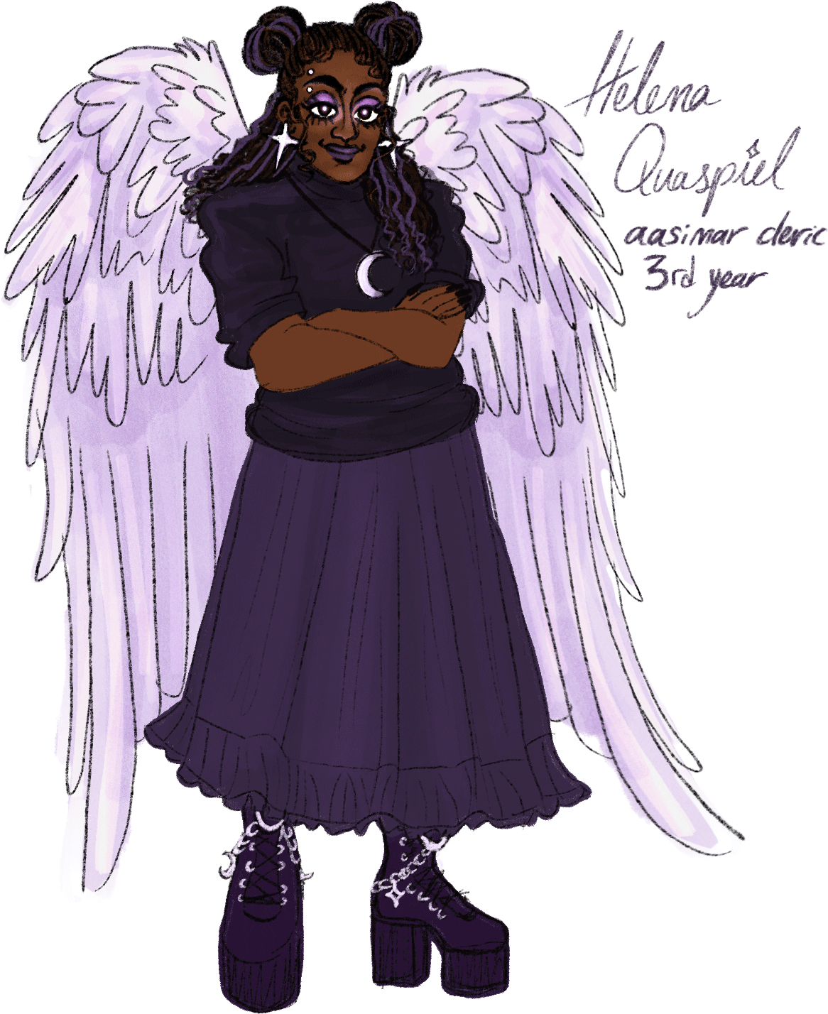 Helena Quaspiel Character Design