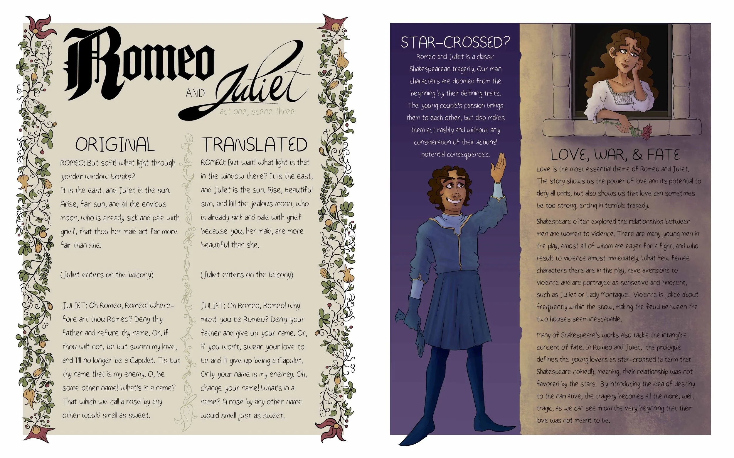 Act One, Scene Three Spread