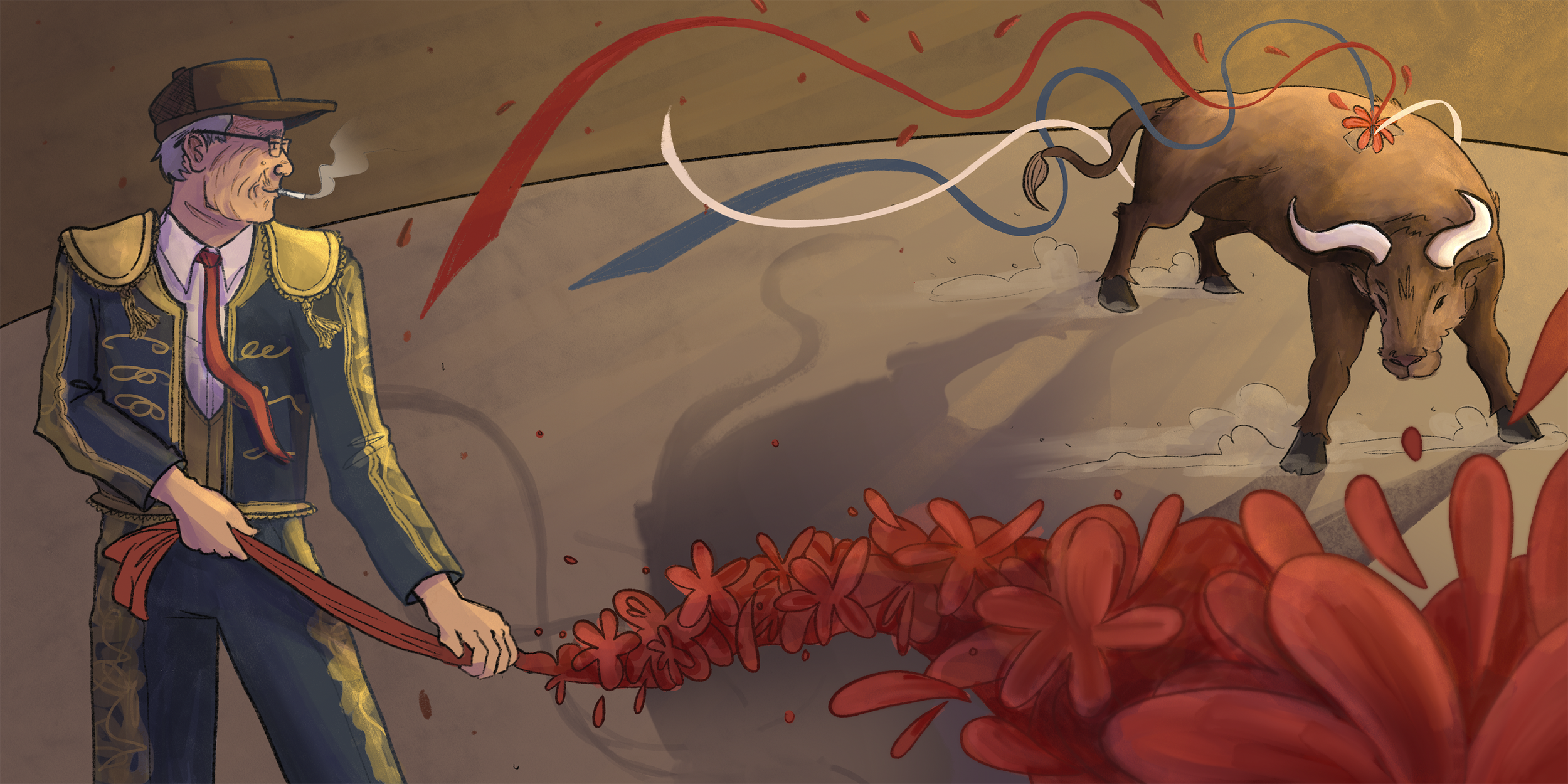 Bloodless Bullfighting. Bella Fontanes. 2024.