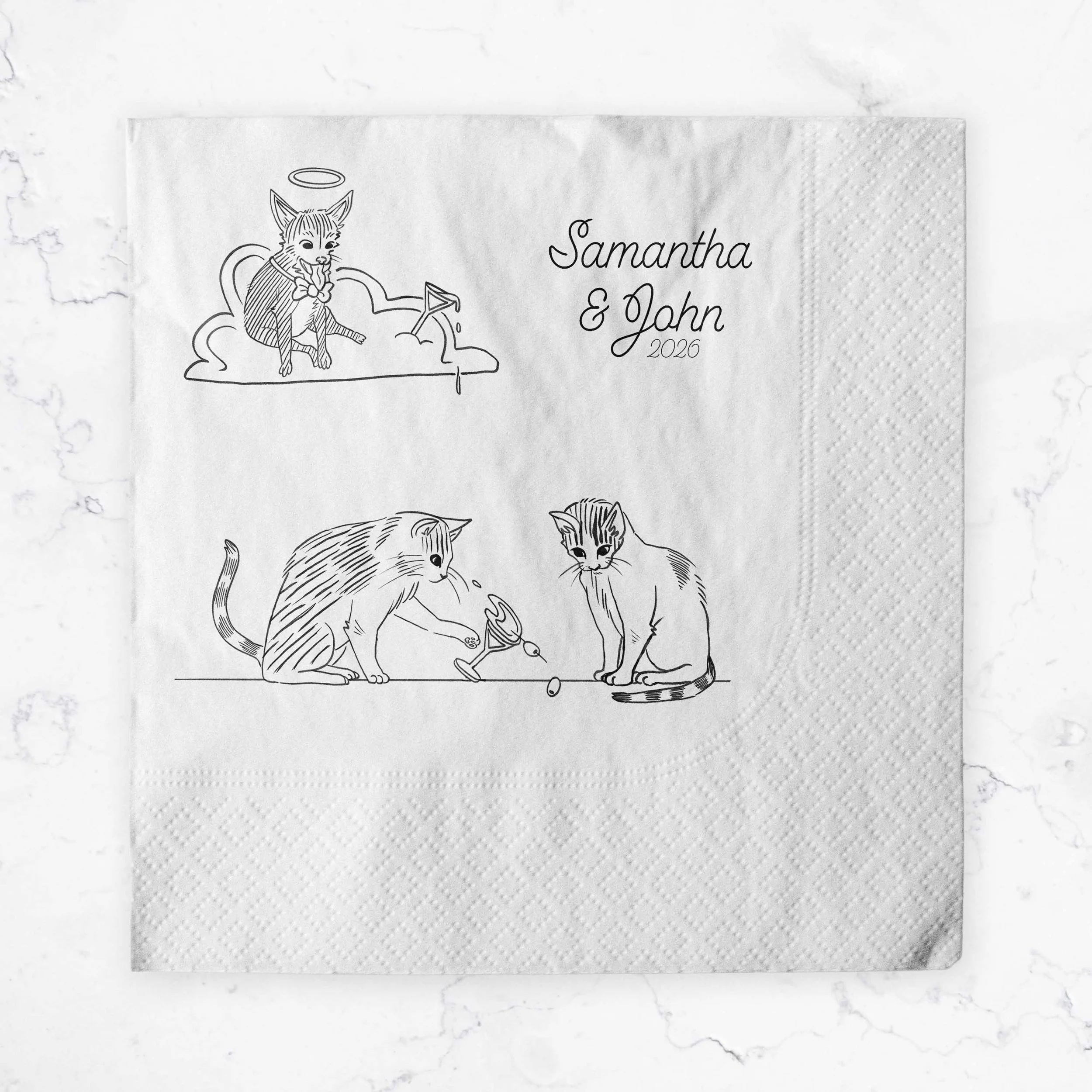 Custom Pet Napkins