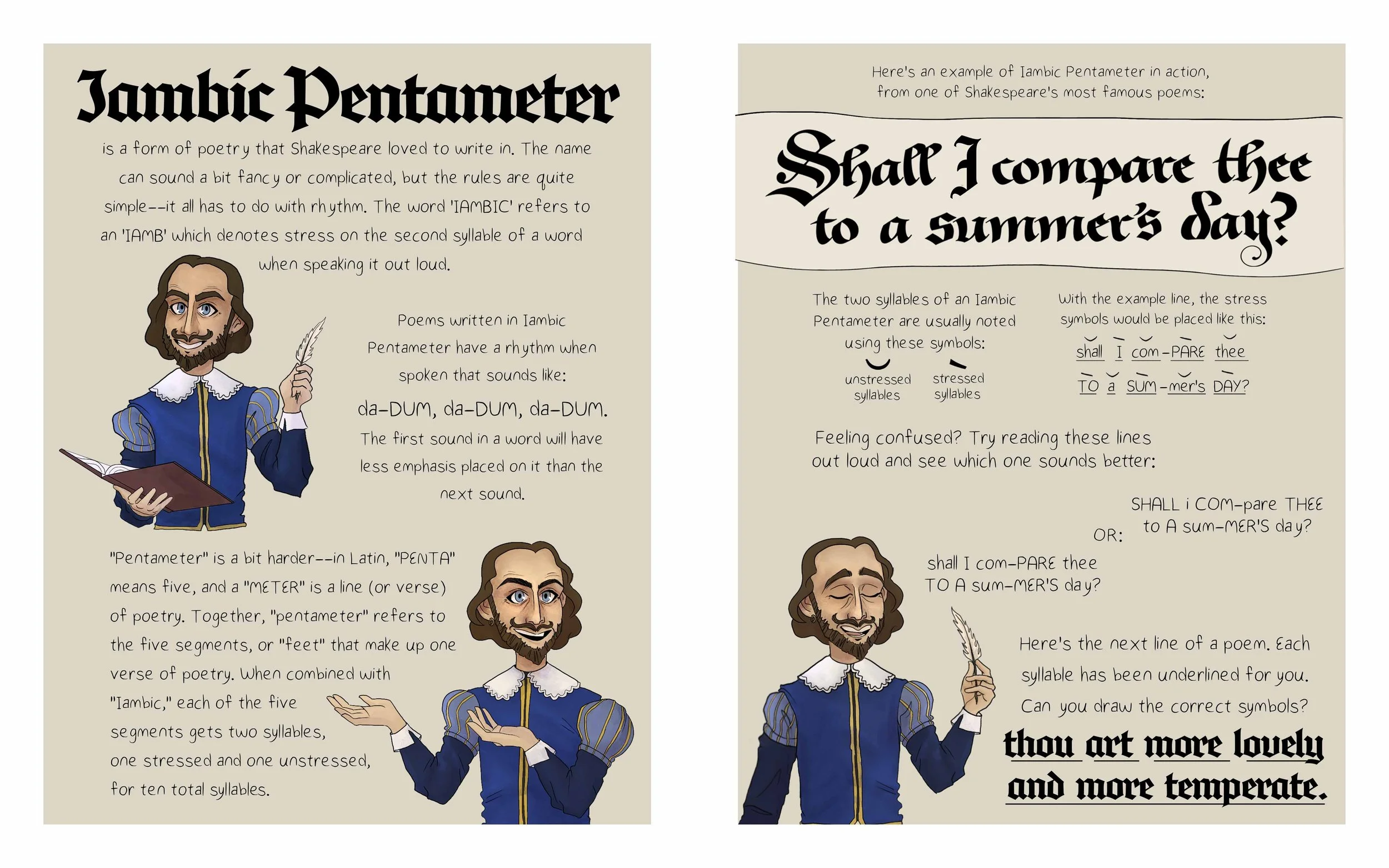 Iambic Pentameter Spread
