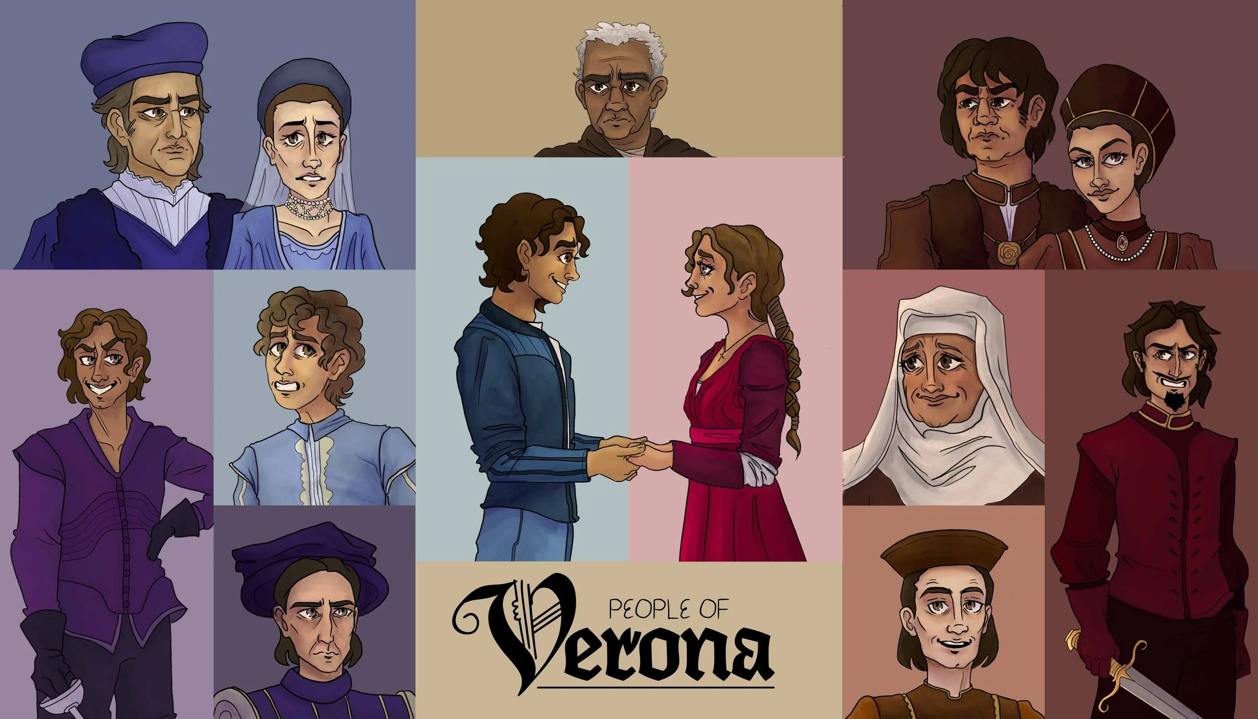 People of Verona Pop-Up Spread