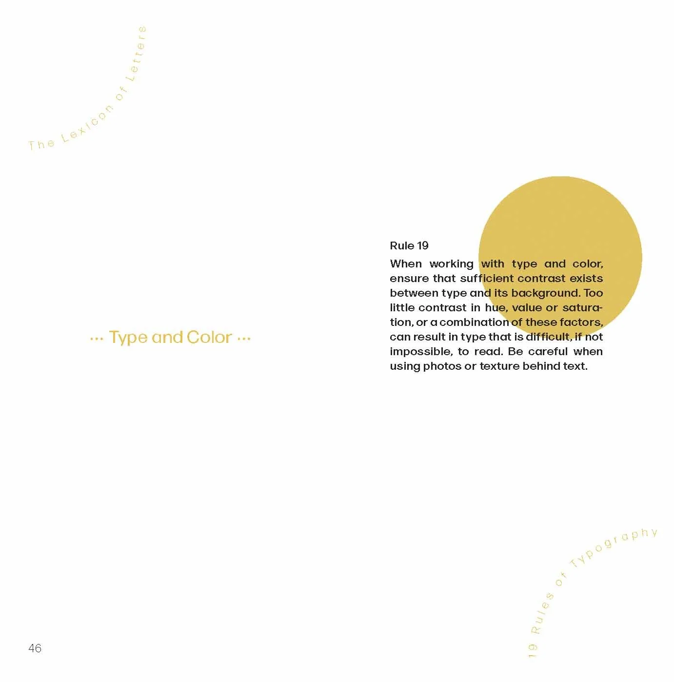 Lexicon of Letters Rule 19