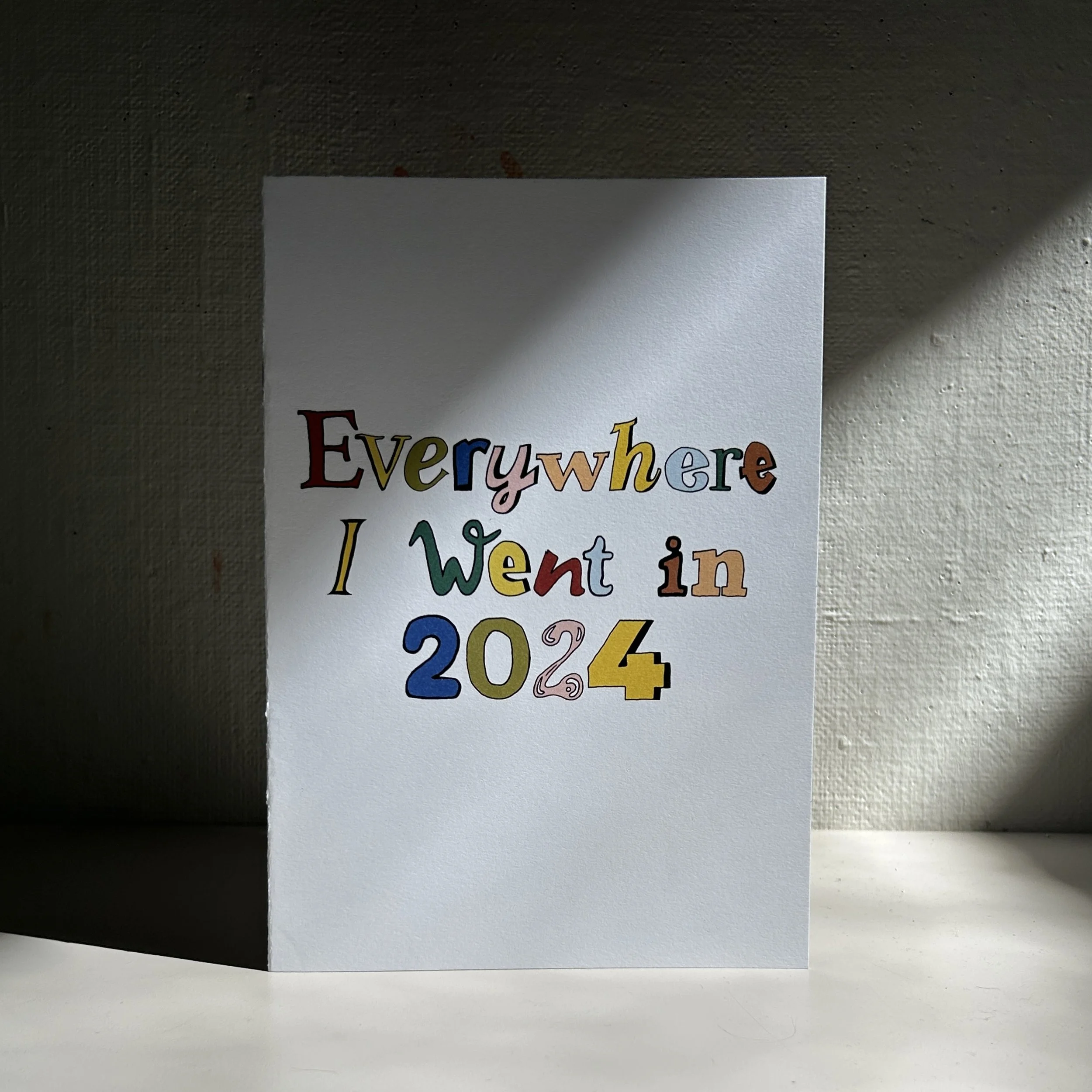 Everywhere I Went in 2024 Cover. Bella Fontanes. 2024.