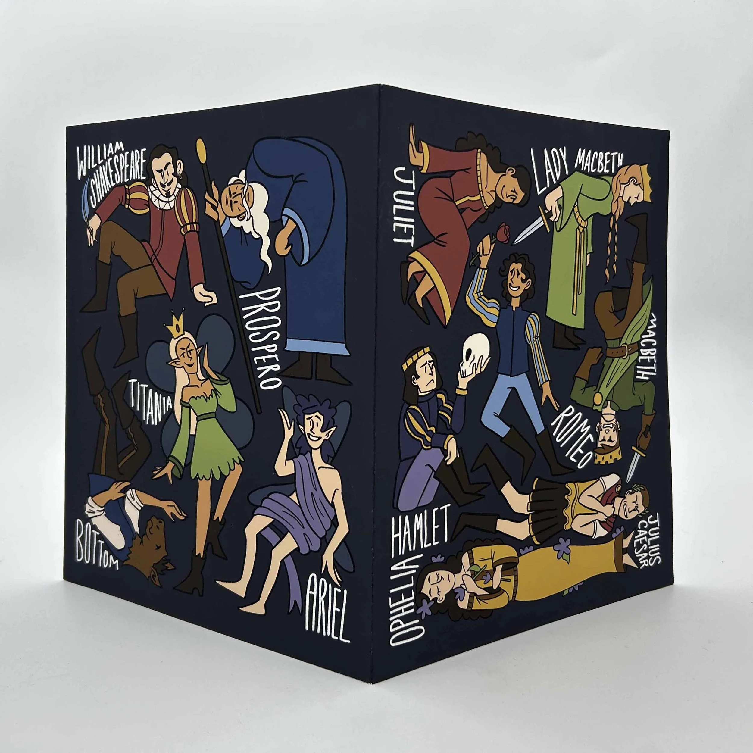 Shakespeare Folder Exterior. Bella Fontanes. 2024.