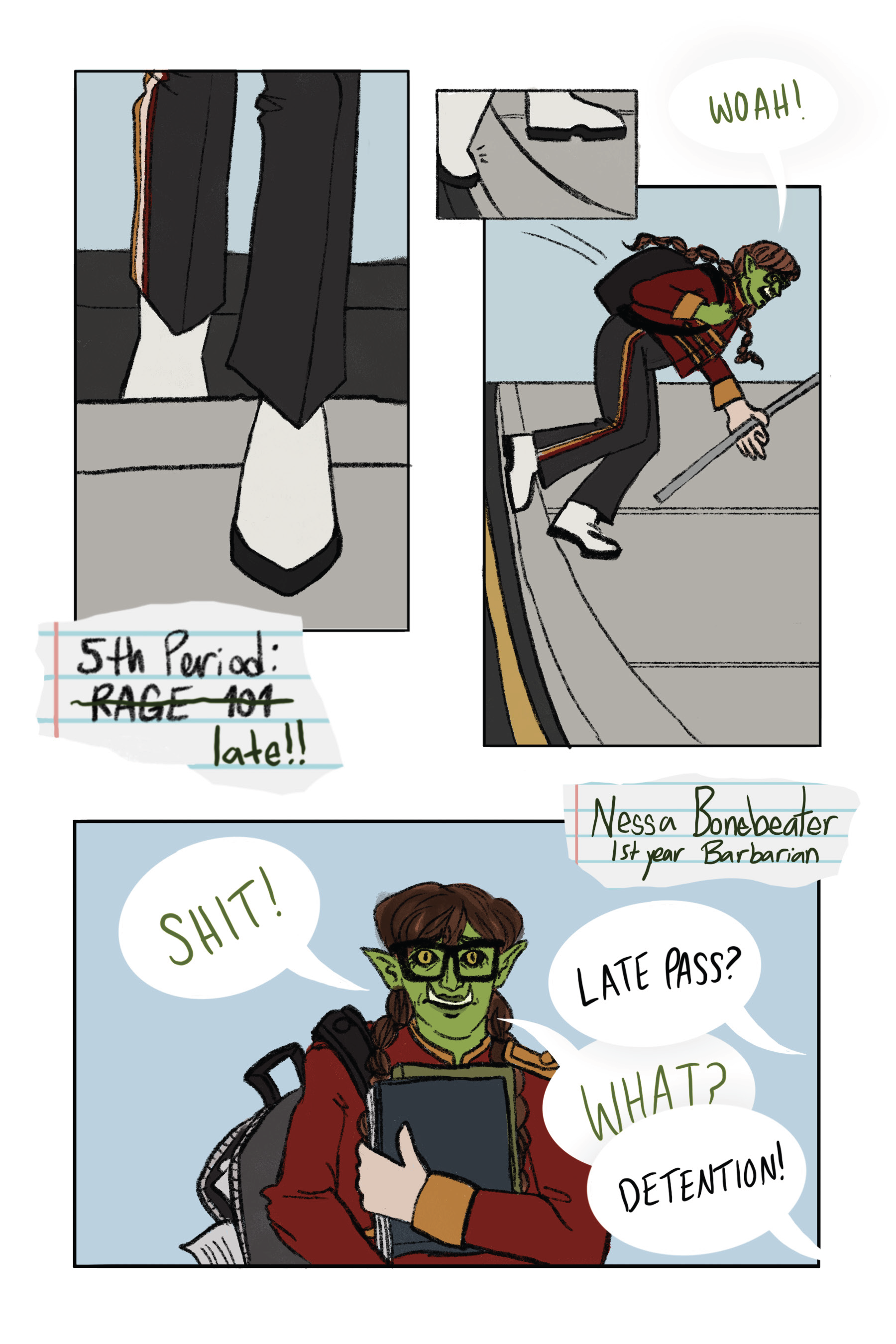 Hypatia School Page 6. Bella Fontanes. 2025.