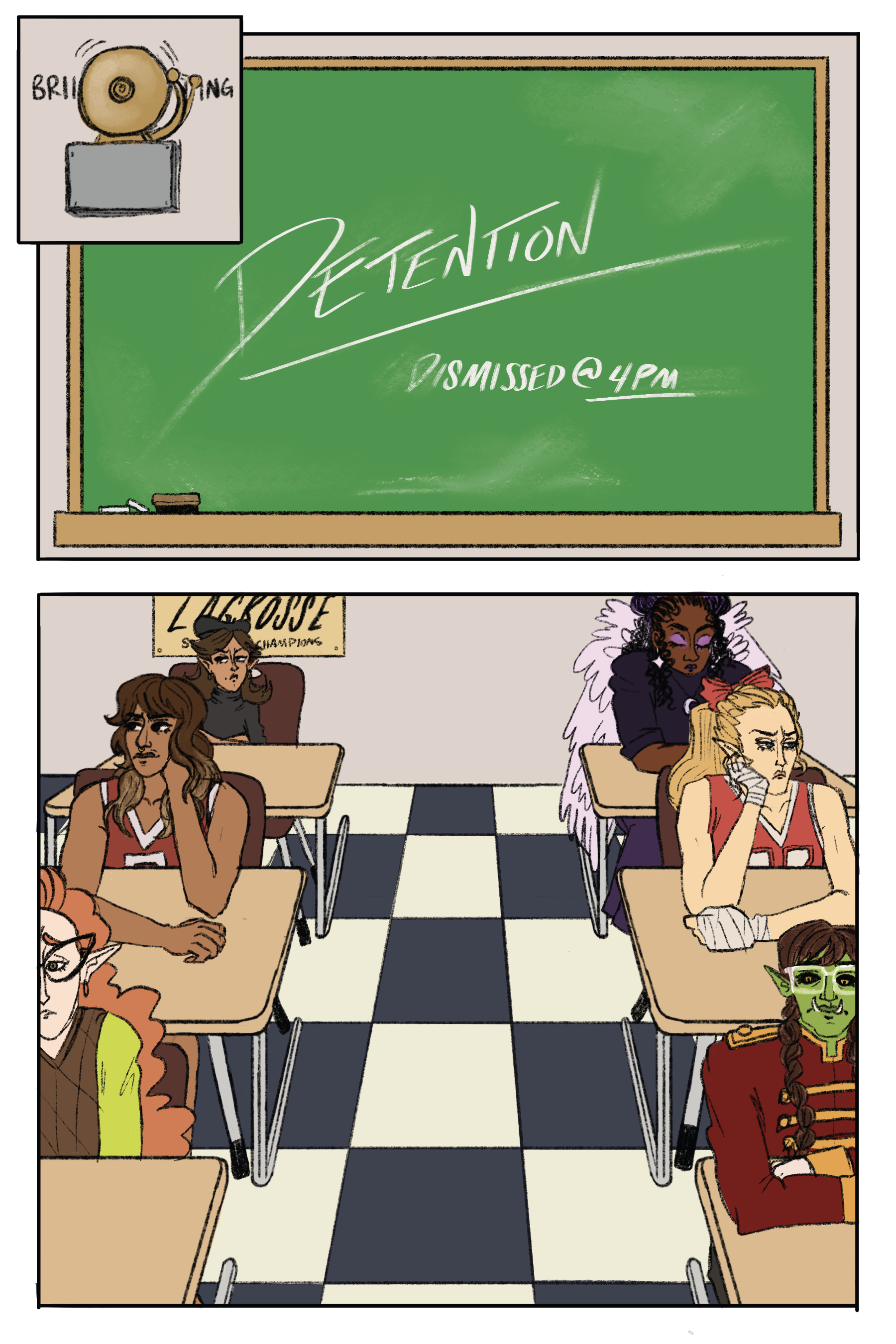 Hypatia School Page 7. Bella Fontanes. 2025.