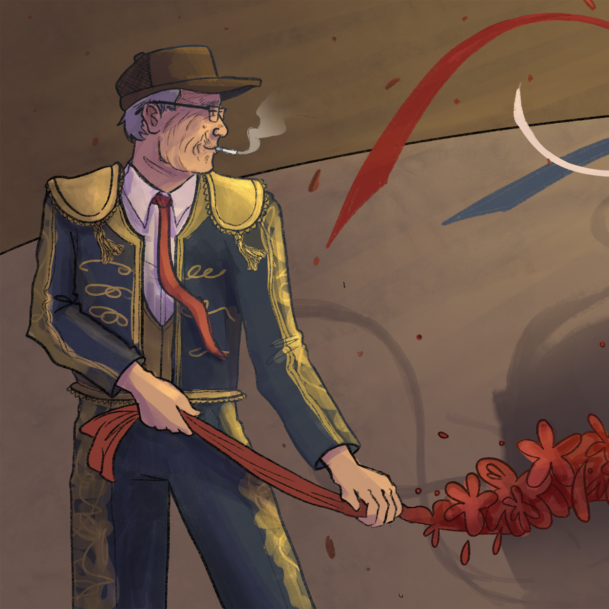 Bloodless Bullfighting