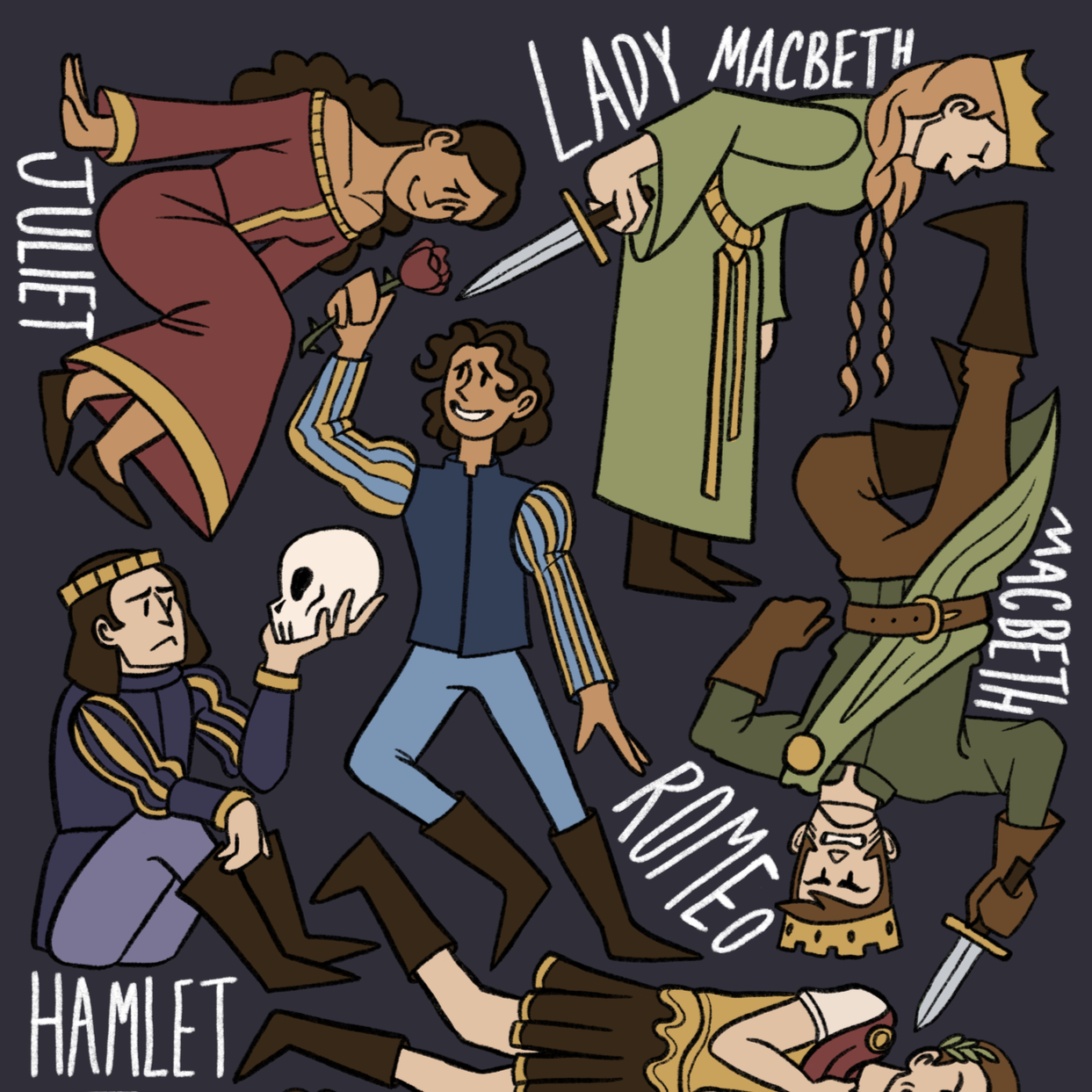 Shakespearean Characters Folder