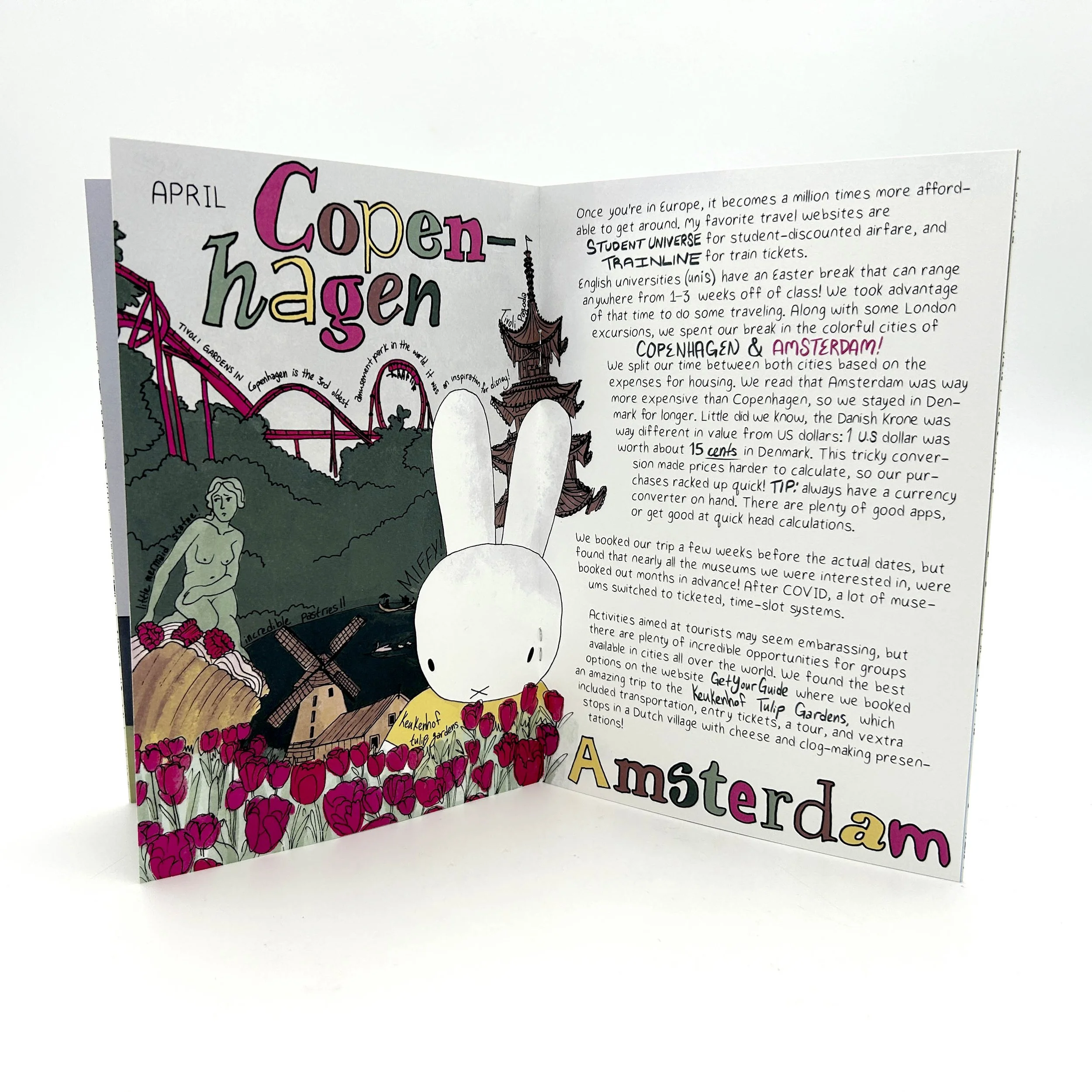 Everywhere I Went in 2024 Pages 5-6. Bella Fontanes. 2024.