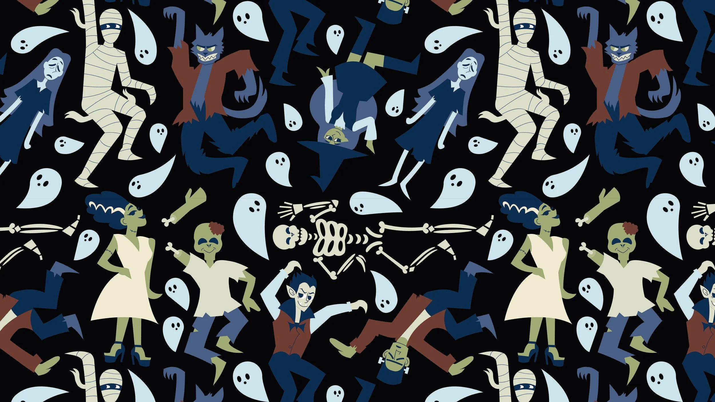 Monster Mash Pattern