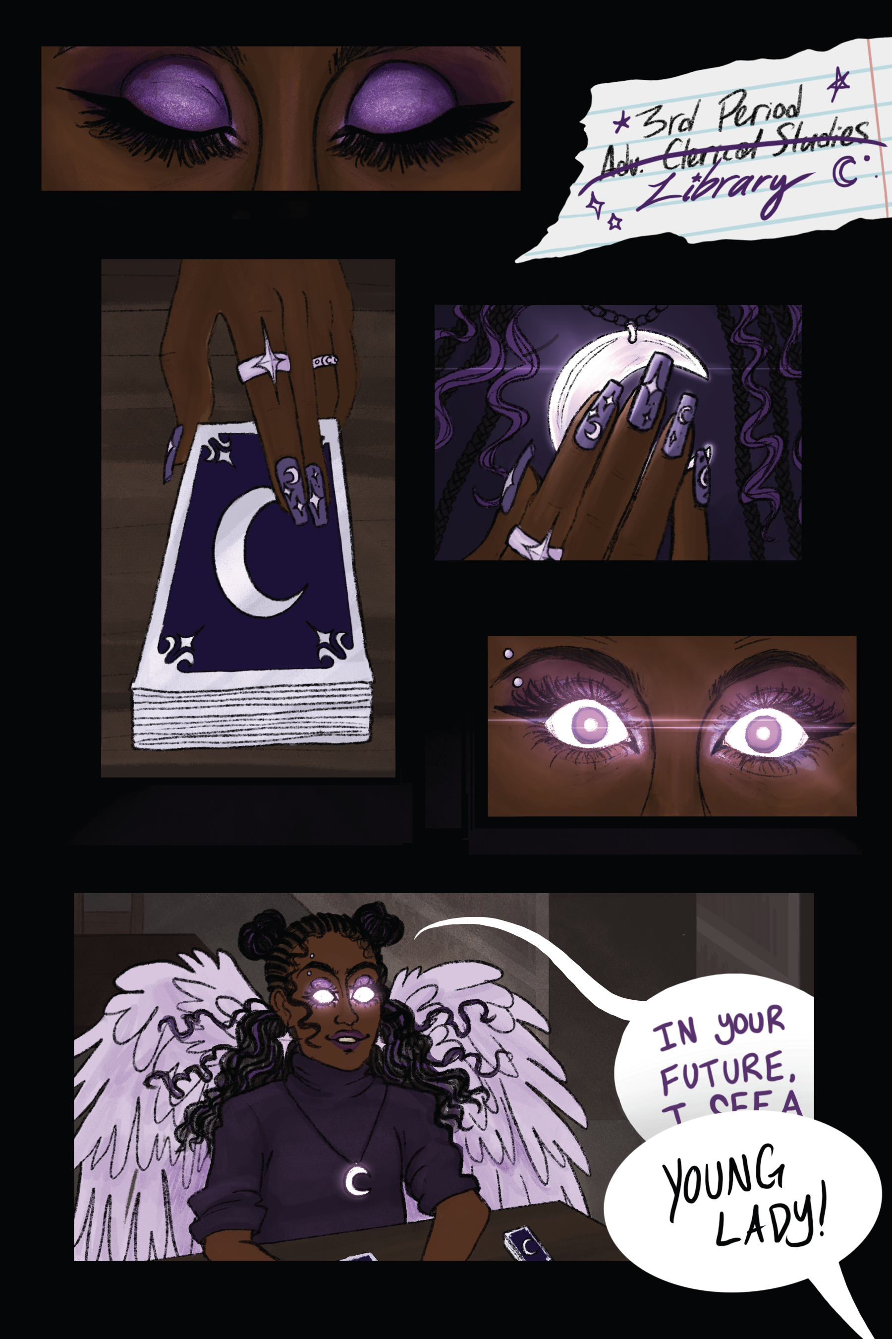 Hypatia School Page 4. Bella Fontanes. 2025.