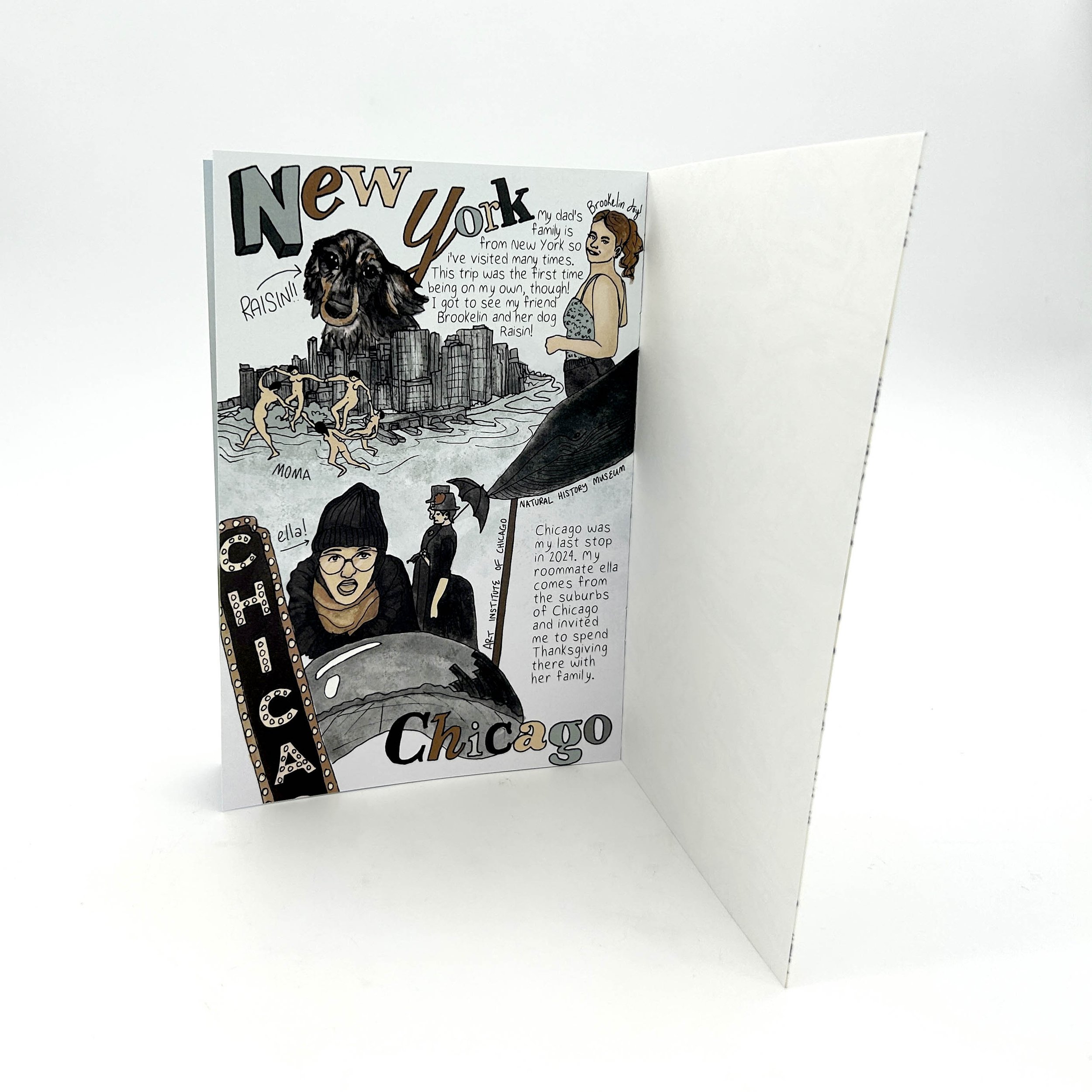 Everywhere I Went in 2024 Page 9. Bella Fontanes. 2024.