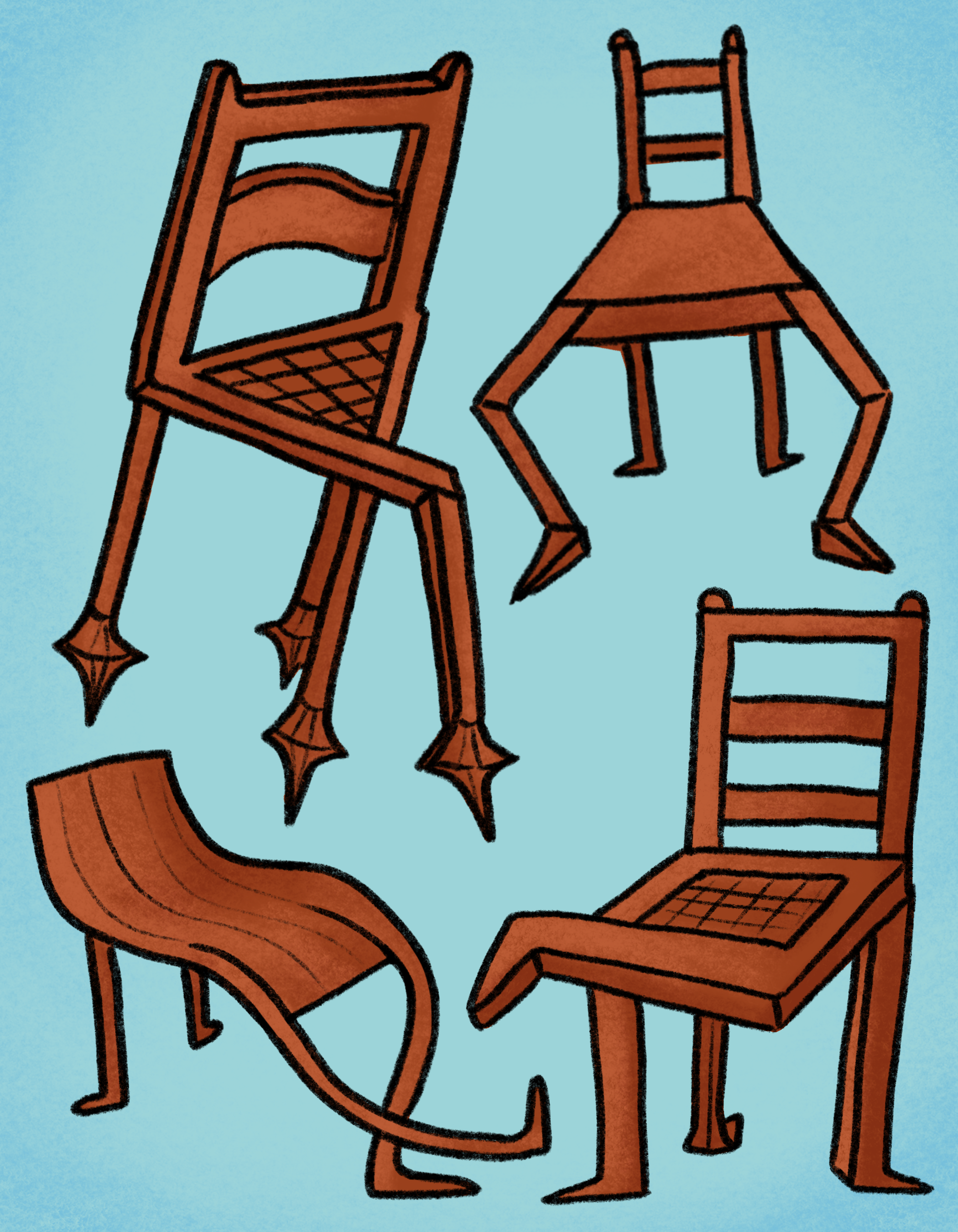 Chairs Page 10. Bella Fontanes. 2024.
