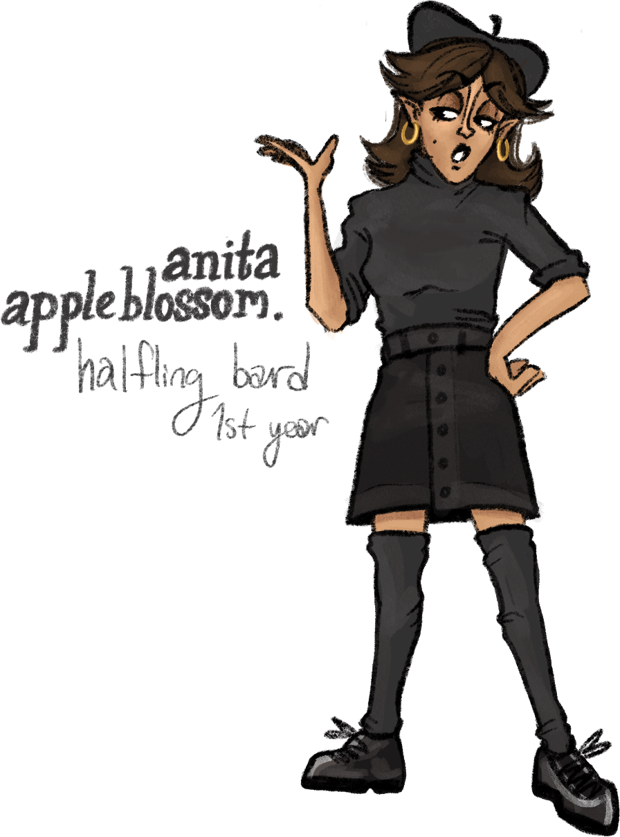 Anita Appleblossom Character Design