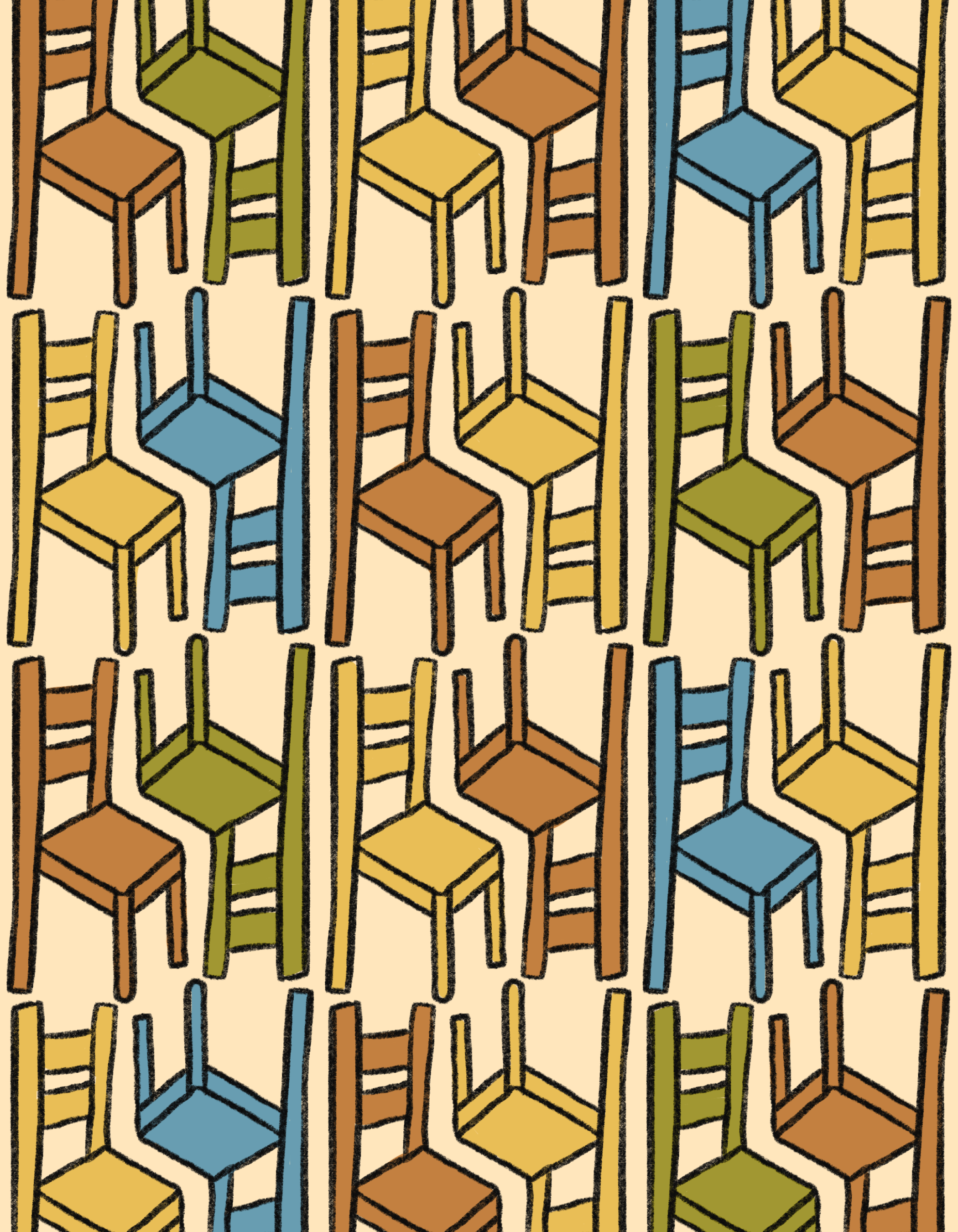 Chairs Page 11. Bella Fontanes. 2024.