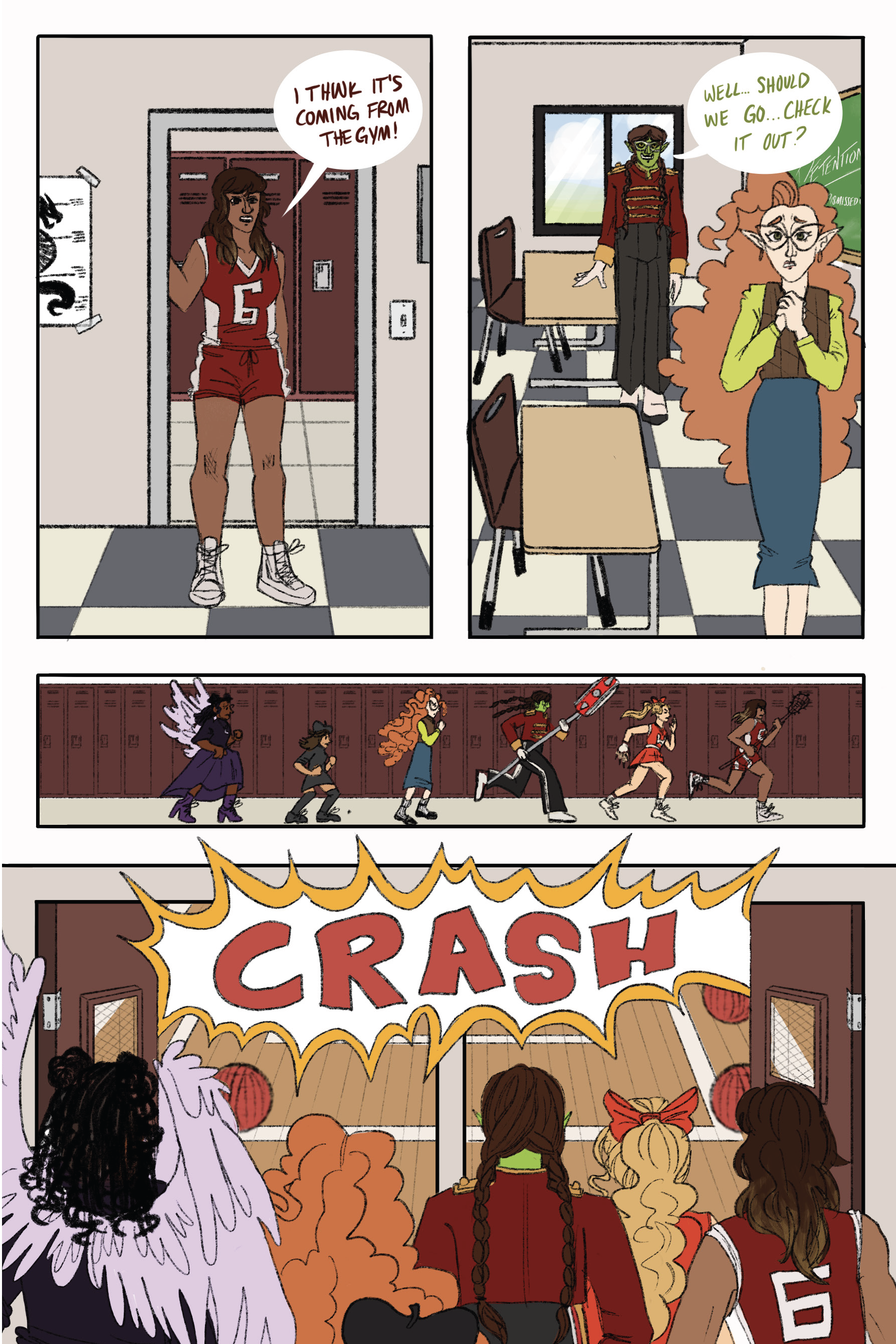 Hypatia School Page 9. Bella Fontanes. 2025.