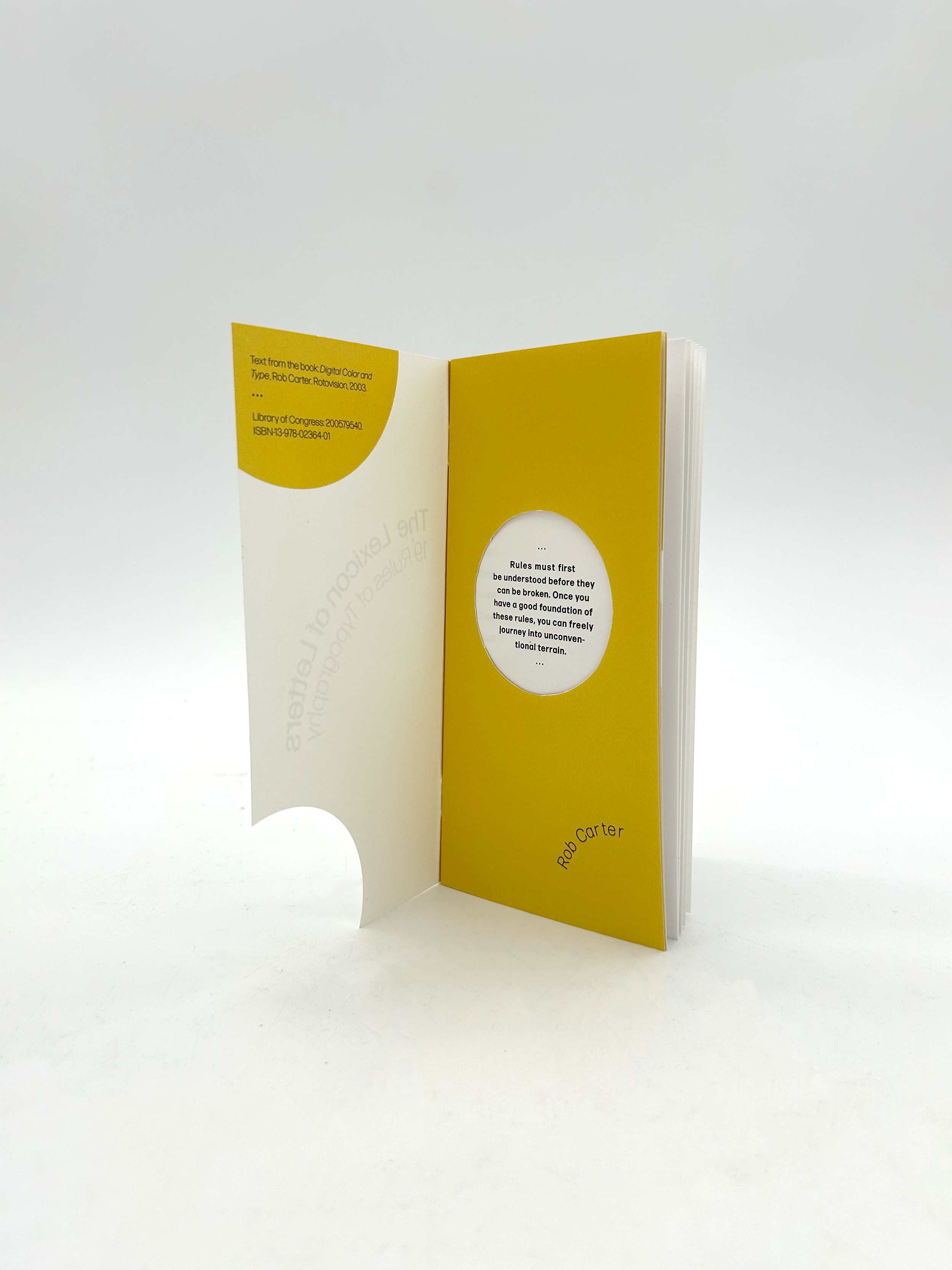 Lexicon of Letters Inside Cover