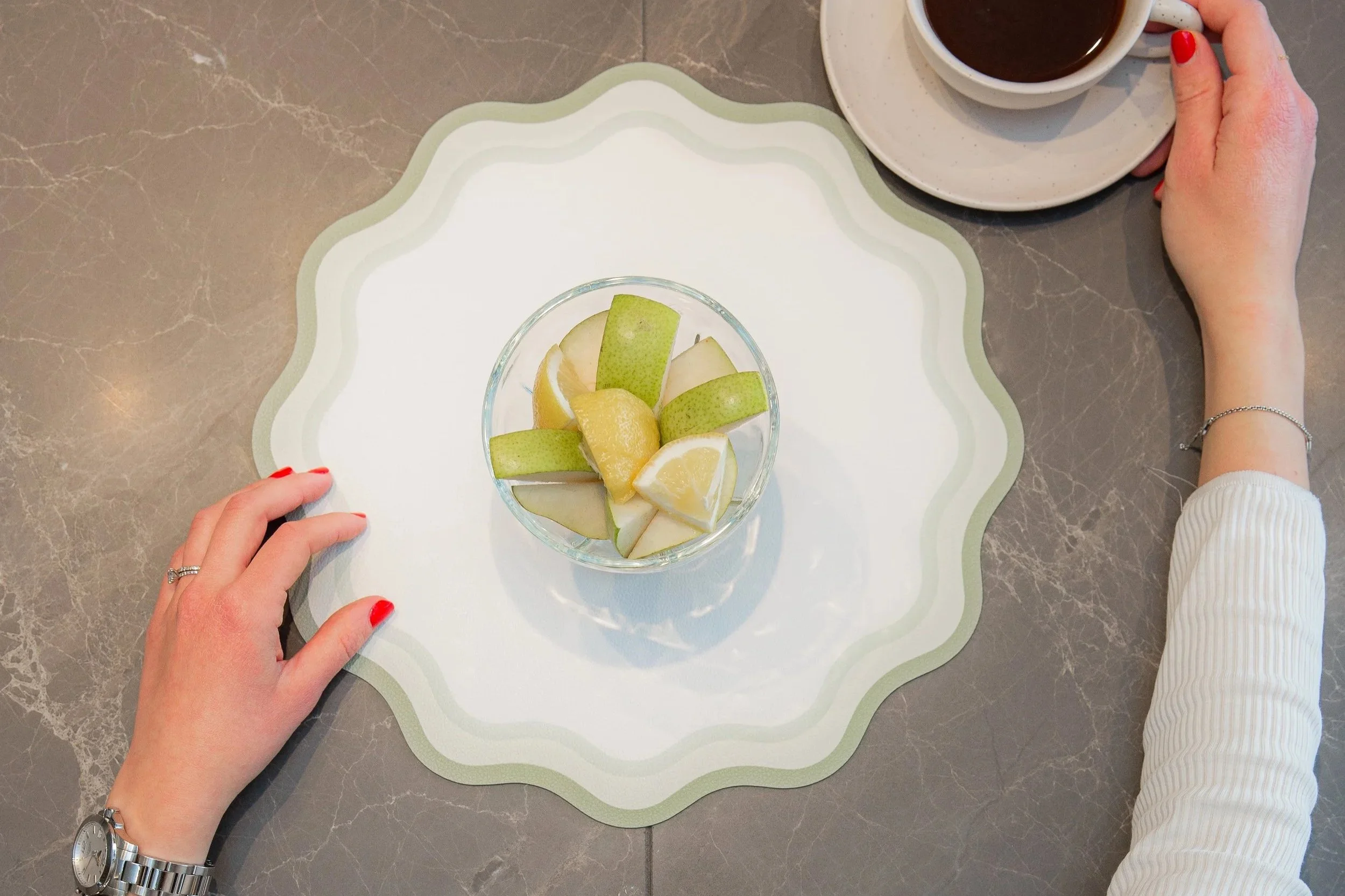 AURA VERDE </br>Set de individuales