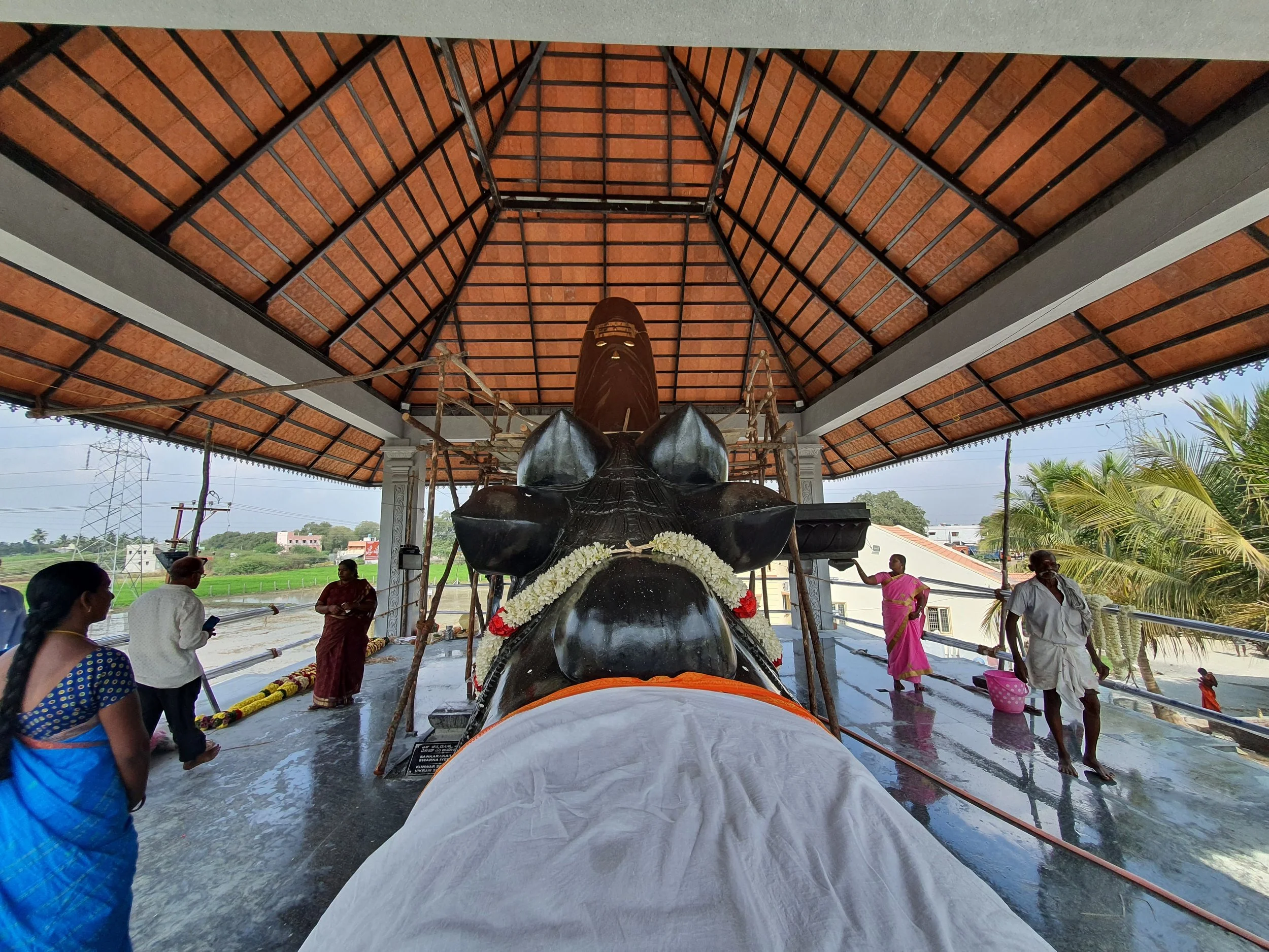 Ashram Grounds — Lingam