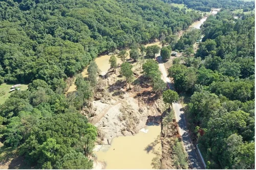 Mid-Tweed River post 2022 flood