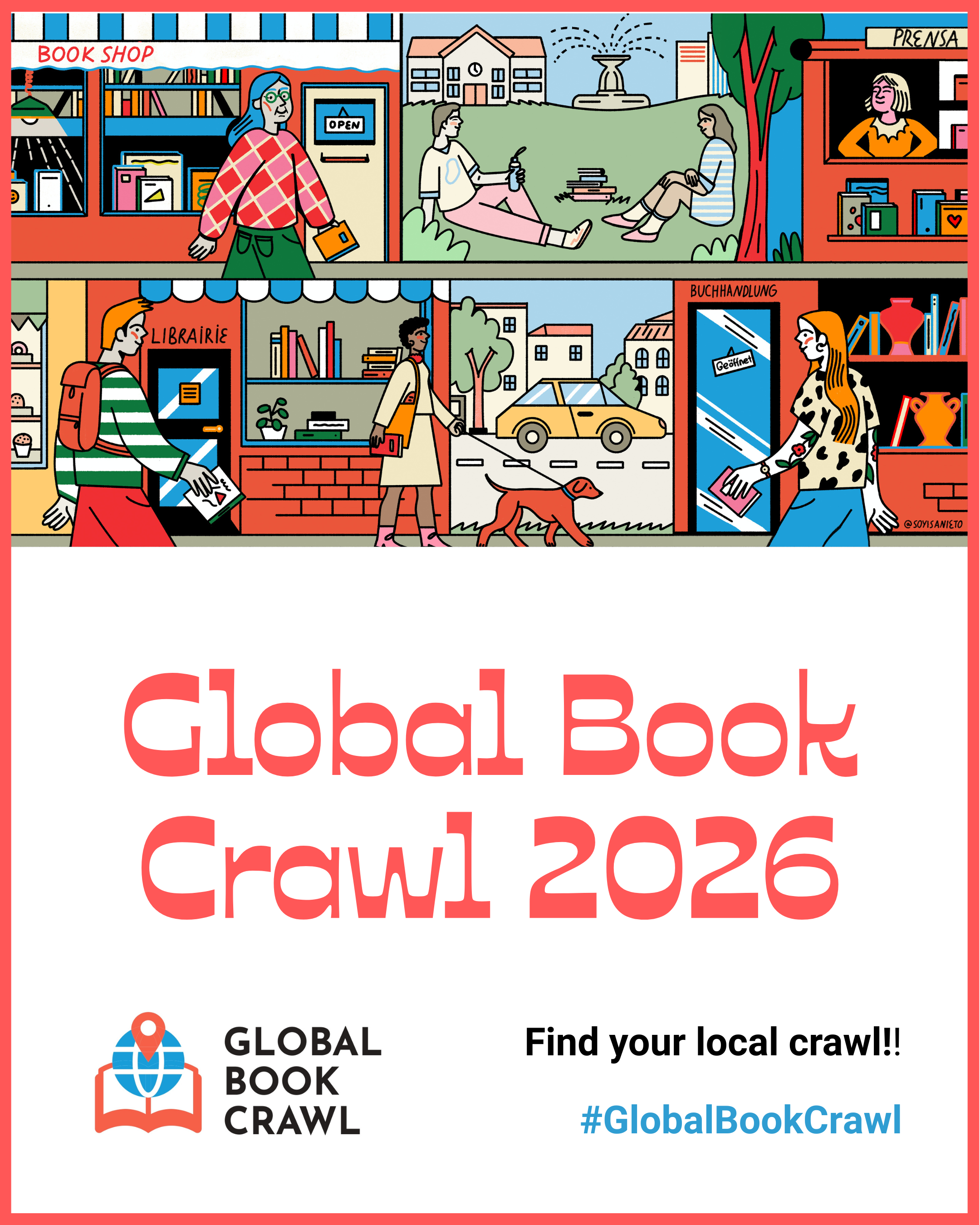 Global Book Crawl 2026