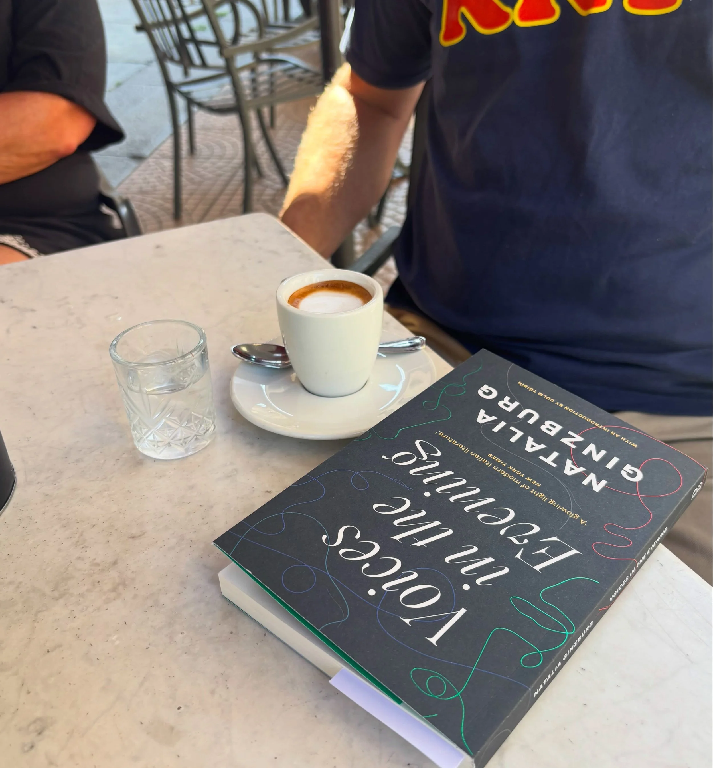 Dispatches from Europe 🗺️

Alan reading Ginzburg in Turin.