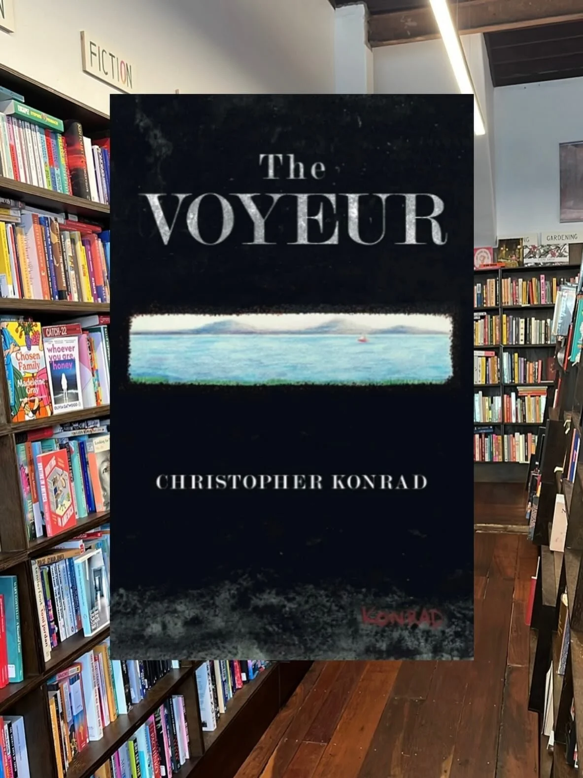 Join us next Friday to launch local author Chris Konrad&rsquo;s new anthology, The Voyeur! A wonderful collection of short stories inhabited by people who are, in their own ways, undergoing a quest&hellip; 

🗓️ Friday 19th of June from 6-9pm

📍Pigf