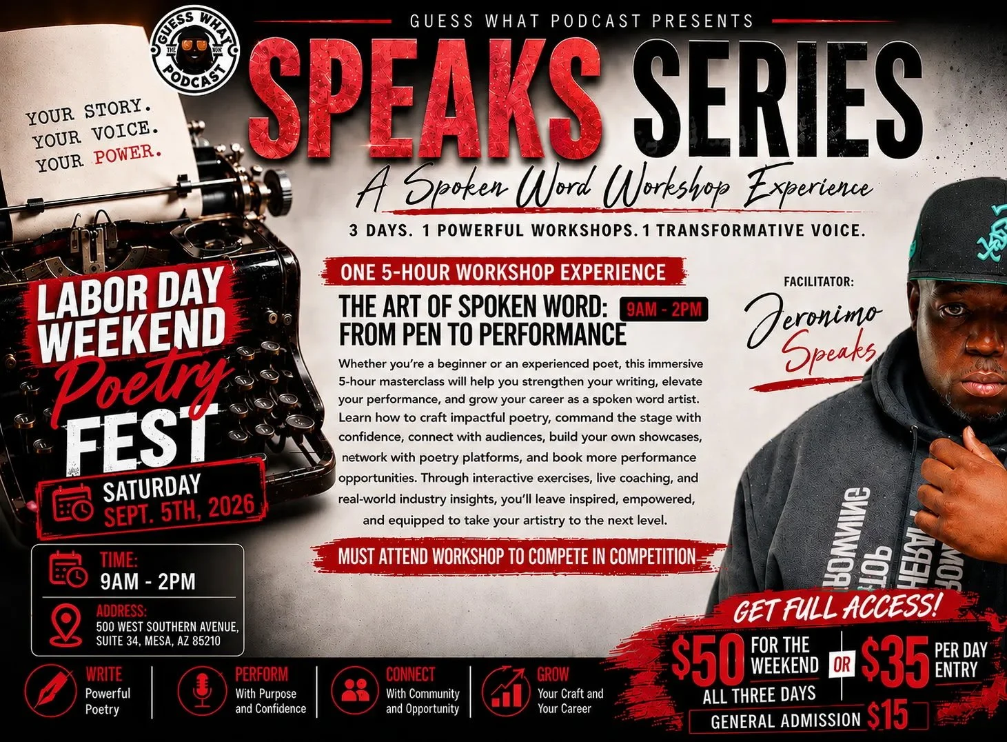 SPEAKS SERIES
