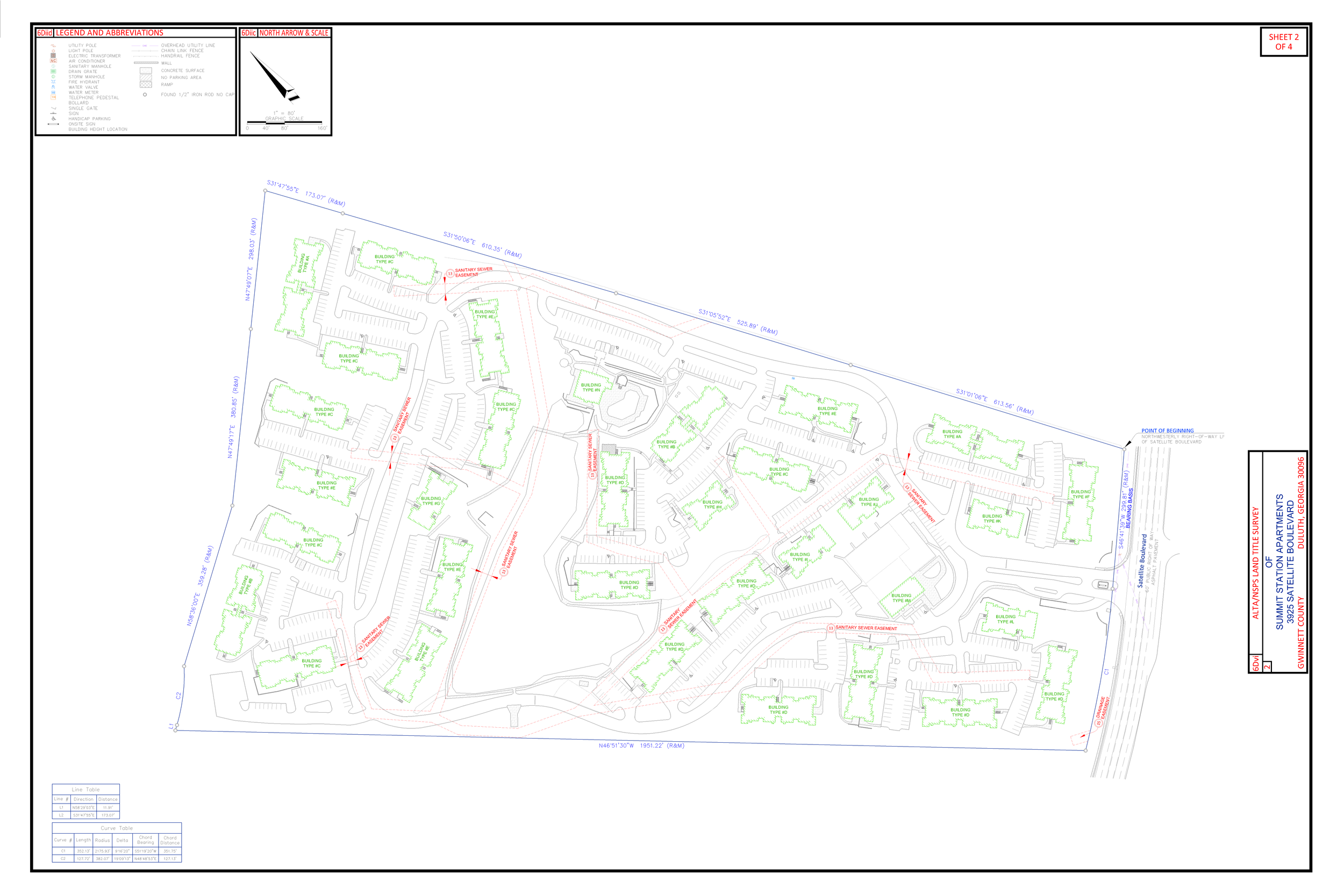 ALTA / NSPS Survey Drafting