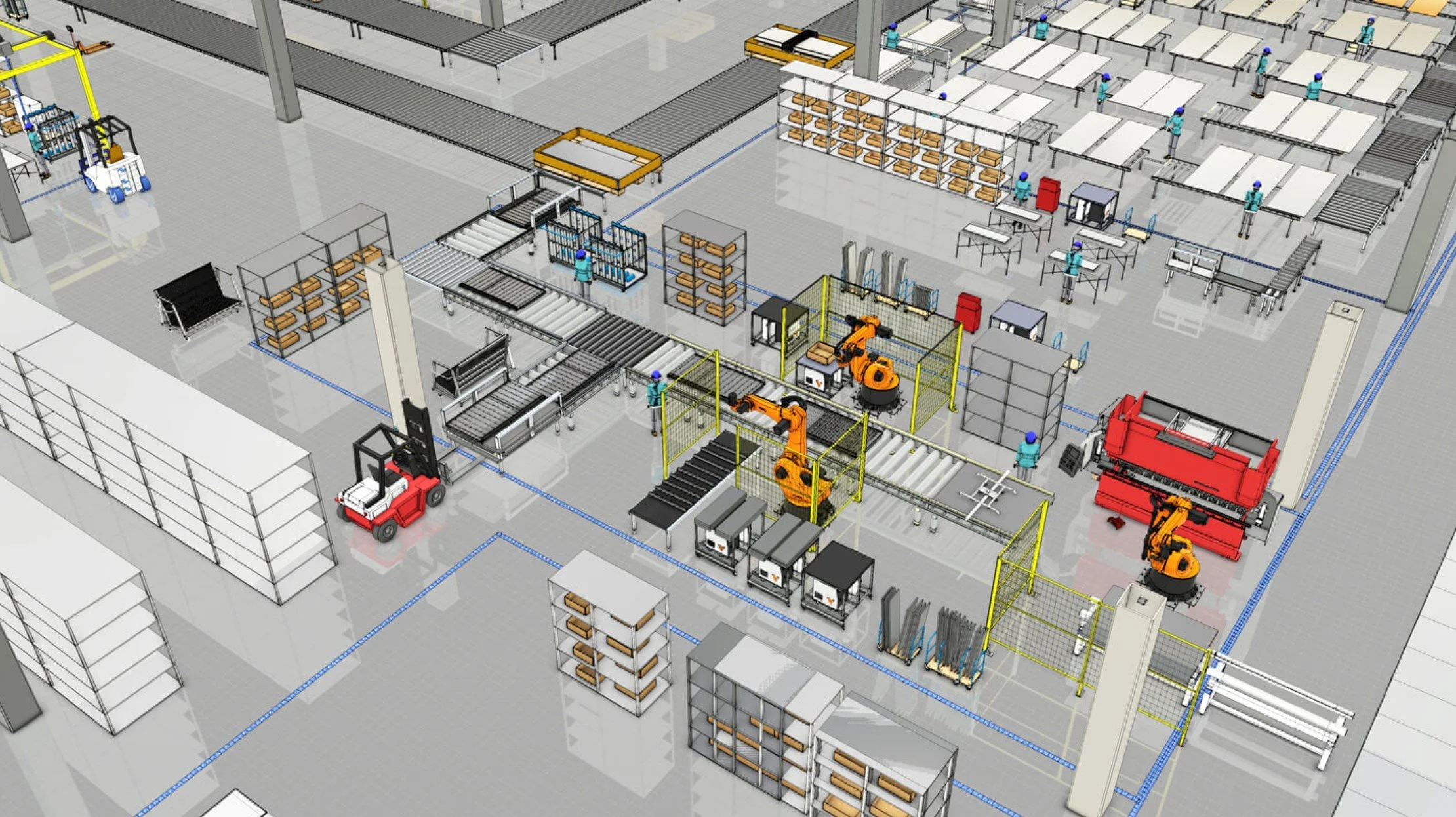 An image of KONE production