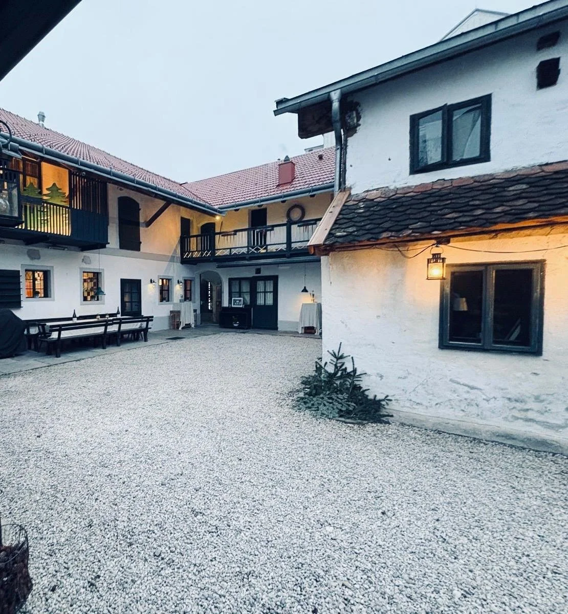 Unser Gastgarten im Winter