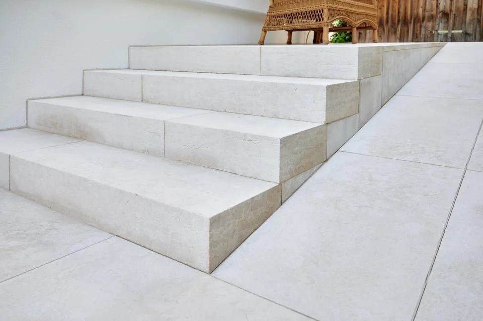 Stufenanlagen aus Kanfanar.