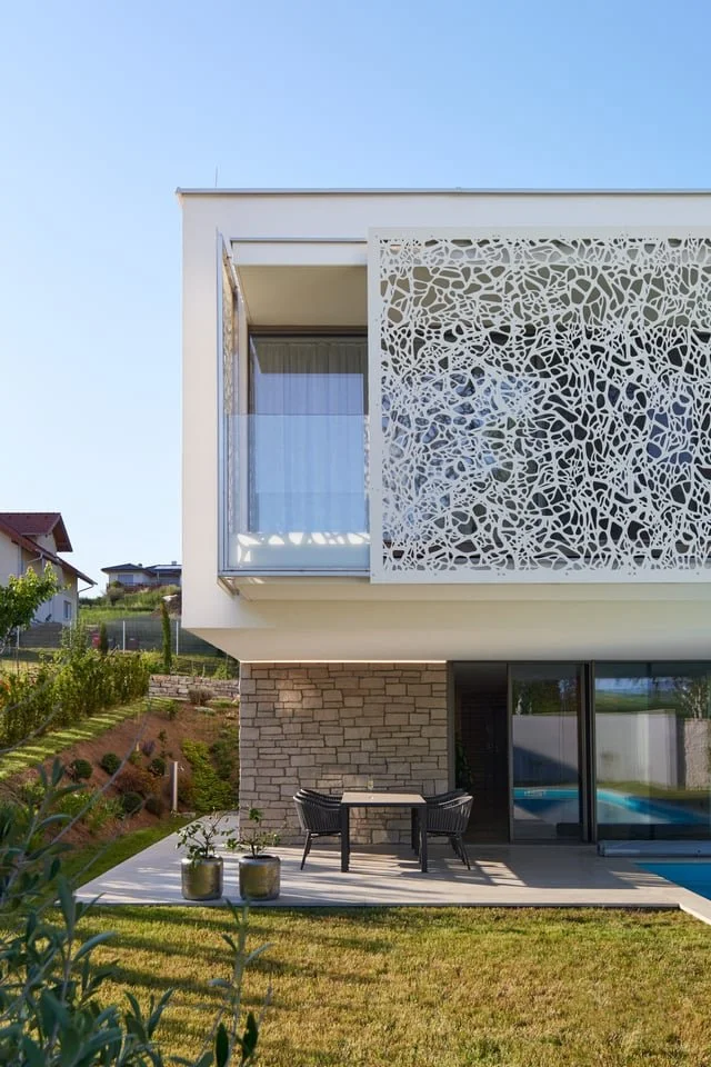 Wandverblender, Mauersteine und Fassadenbekleidung aus Kanfanar.