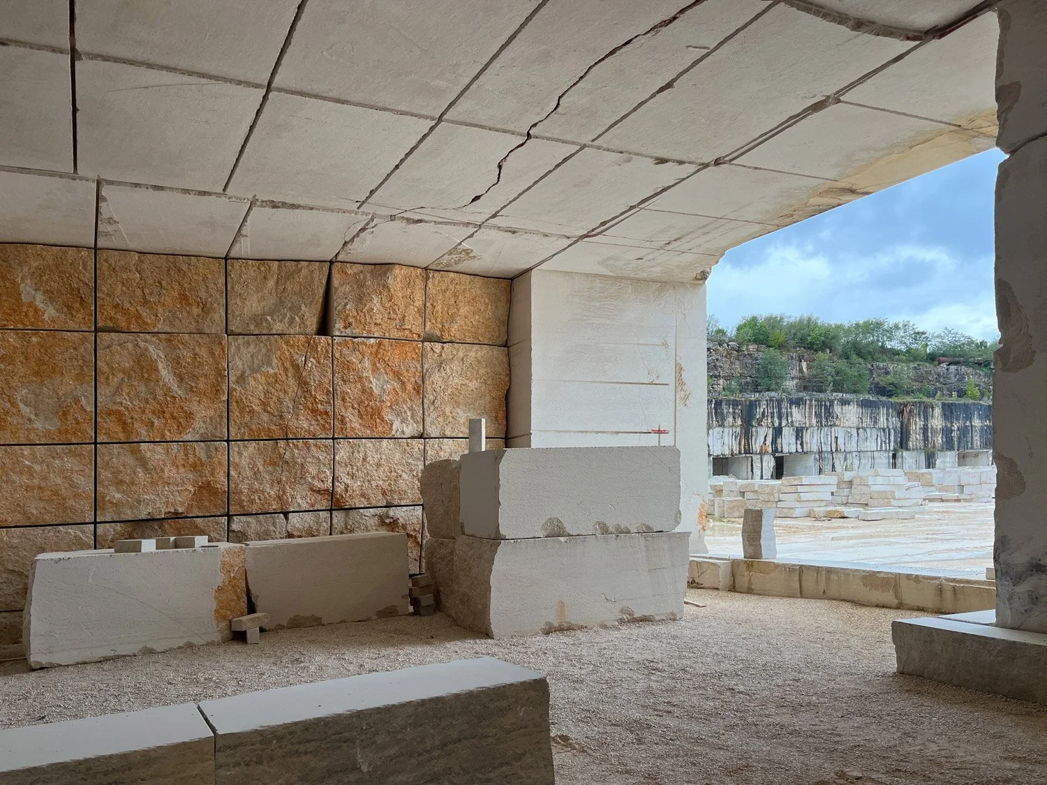 Steinbruch Kanfanar.