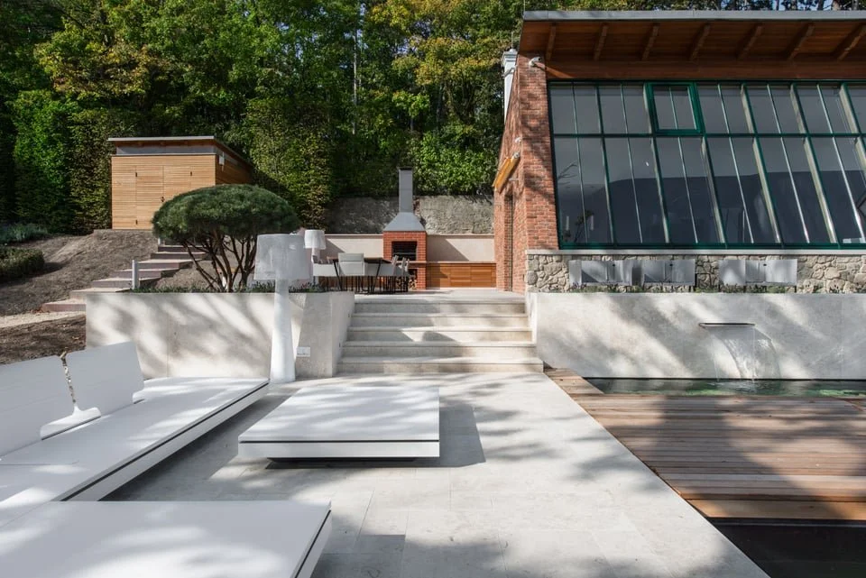 Stufenanlagen aus Kanfanar.