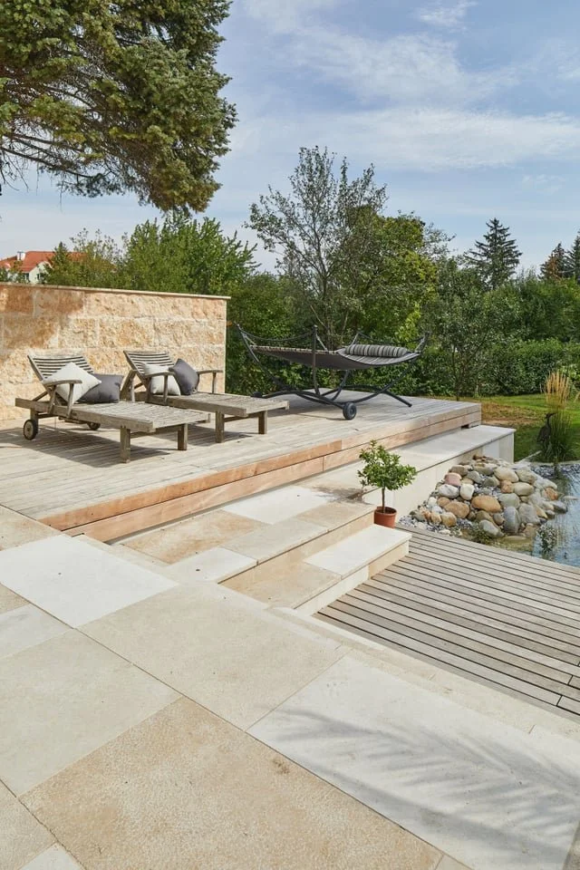 Wandverblender, Mauersteine und Fassadenbekleidung aus Kanfanar.