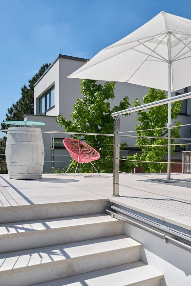 Stufenanlagen aus Kanfanar.