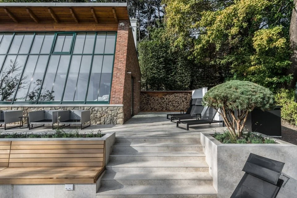 Stufenanlagen aus Kanfanar.